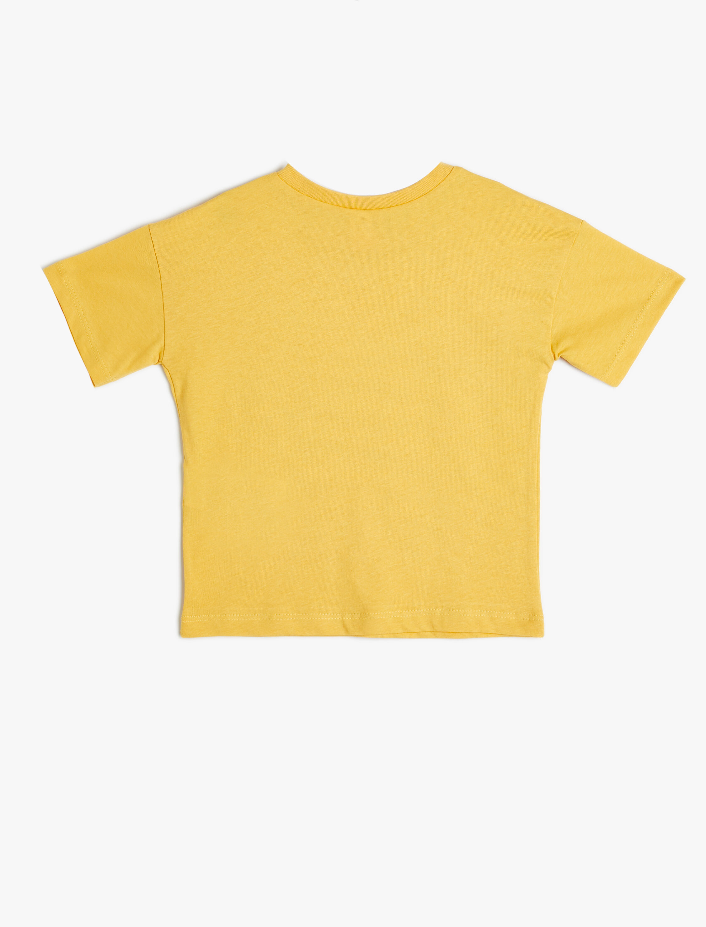  Erkek Bebek Basic Tişört Kısa Kollu Cep Detaylı Pamuklu