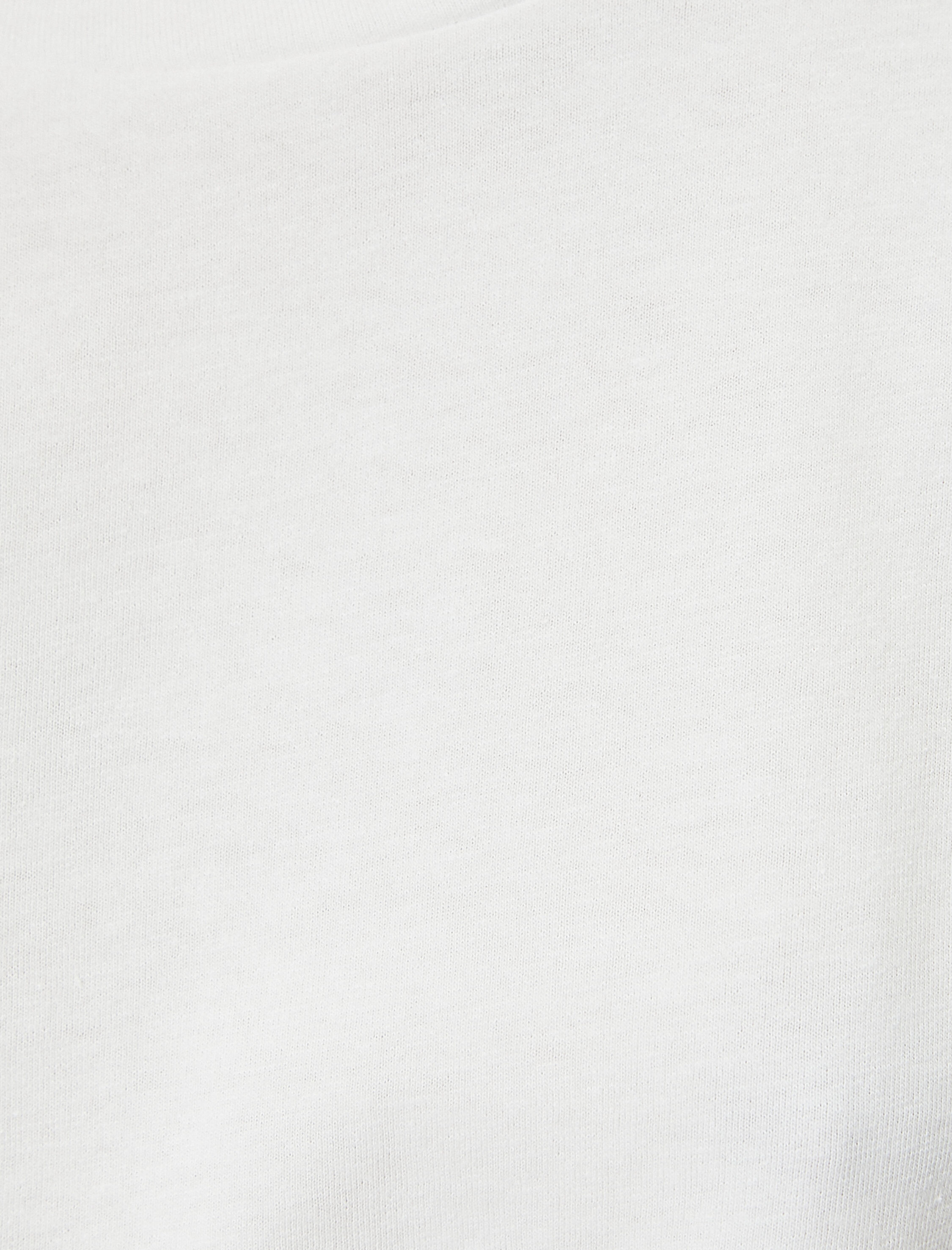   Basic Bisiklet Yaka Tişört Kısa Kollu Pamuklu