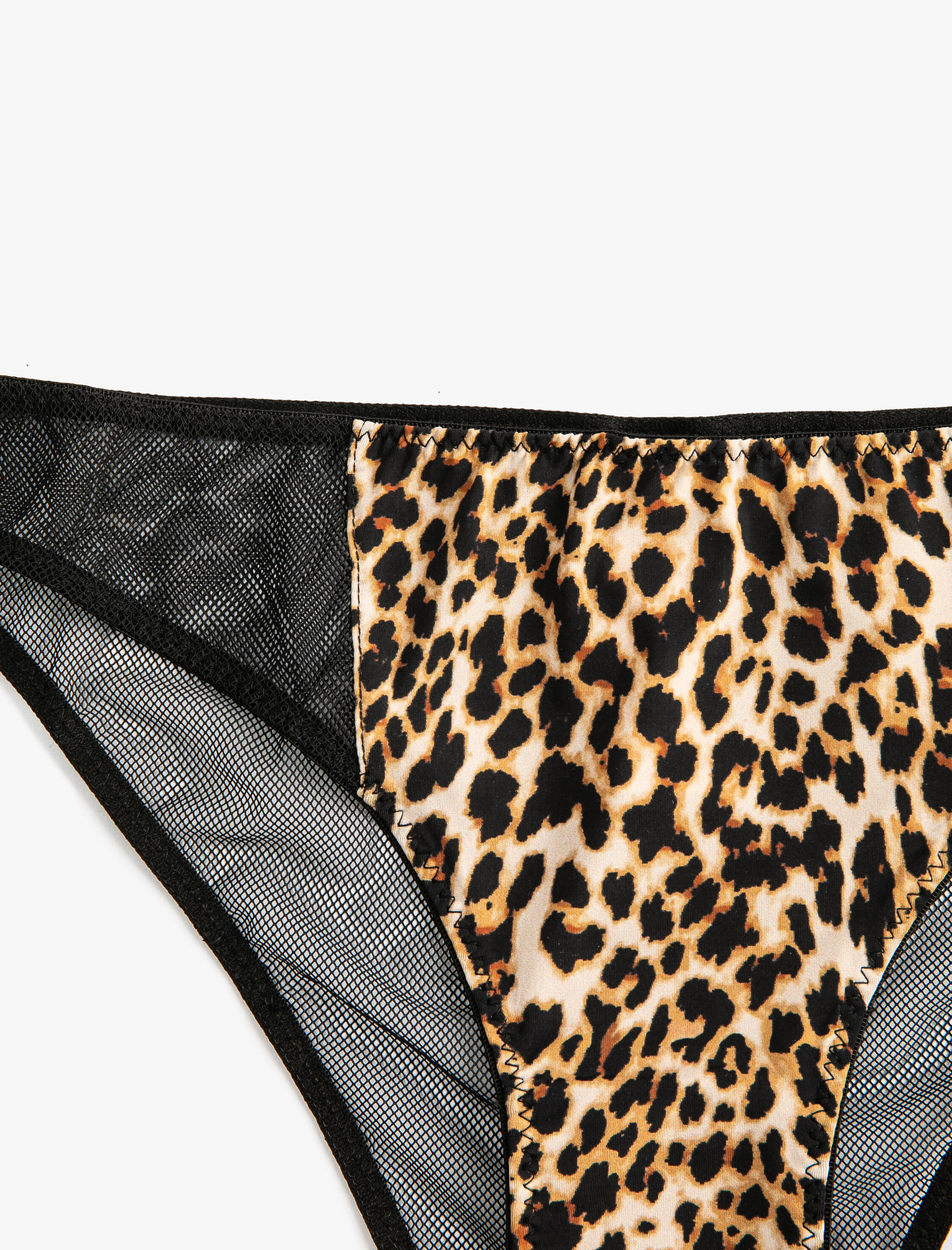   Leopar Desenli Brief Külot