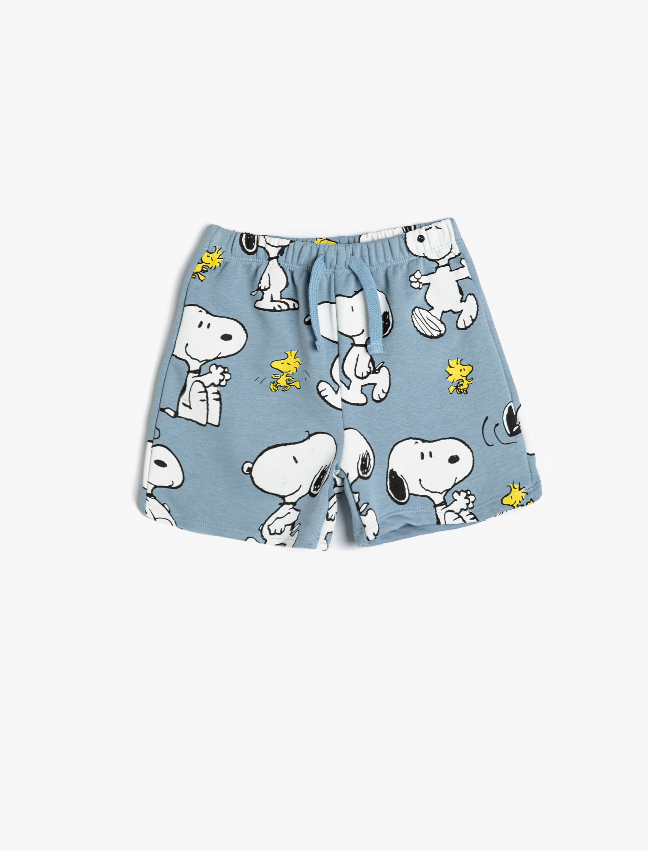  Erkek Bebek Snoopy Şort Lisanslı Beli Lastikli Pamuklu