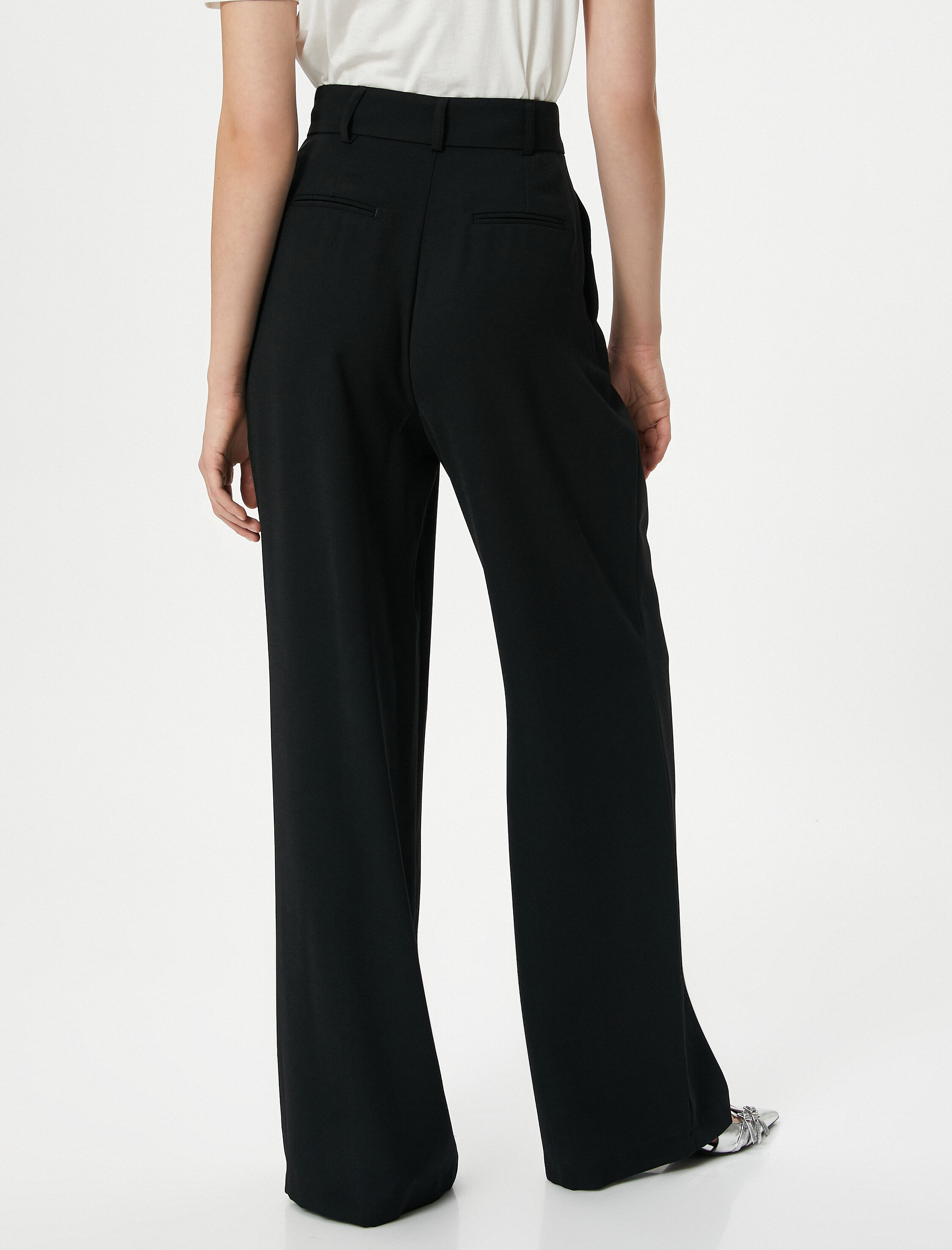   Palazzo Pantolon Bol Paça Cep Detaylı