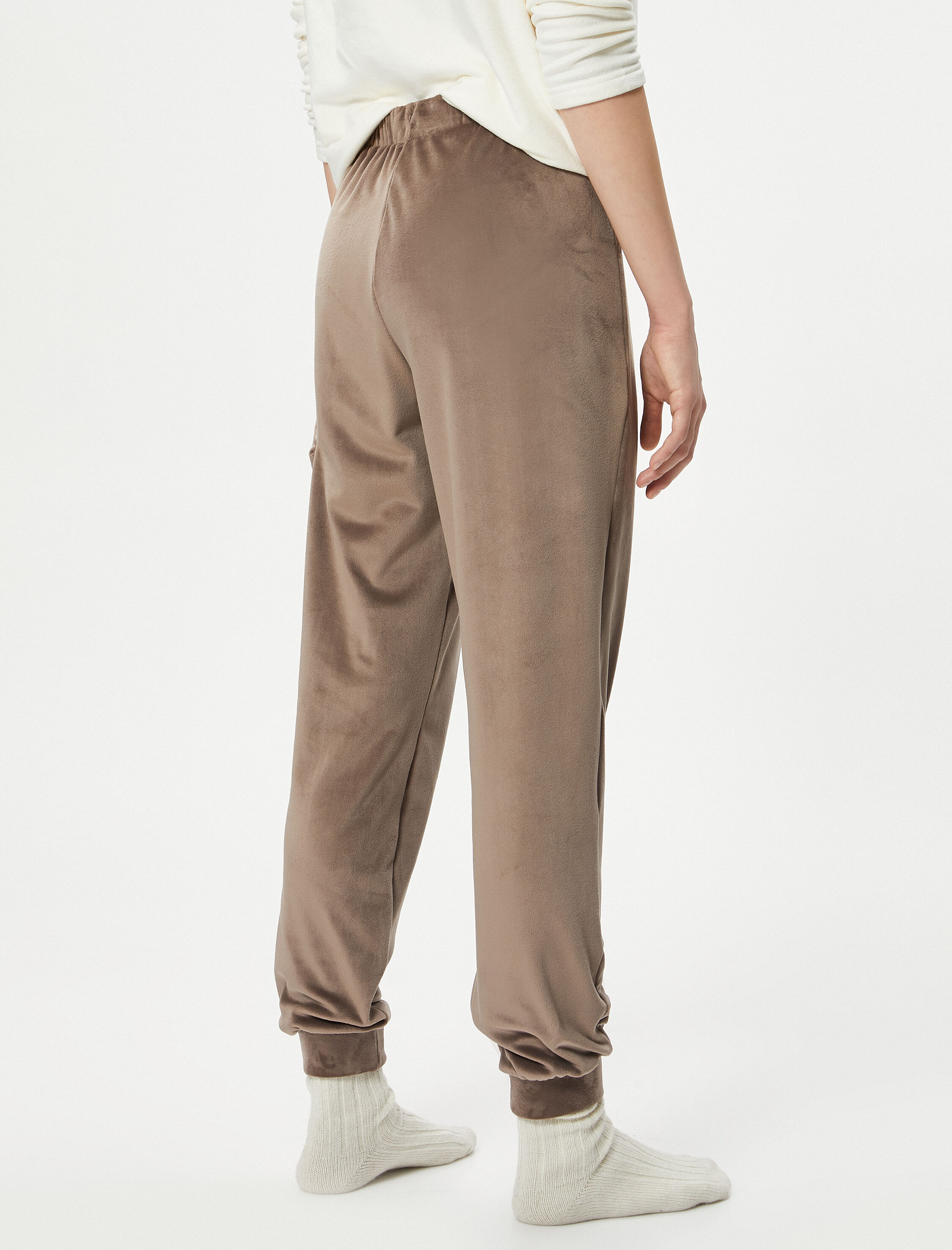   Polar Pijama Altı Jogger Yumuşak Dokulu