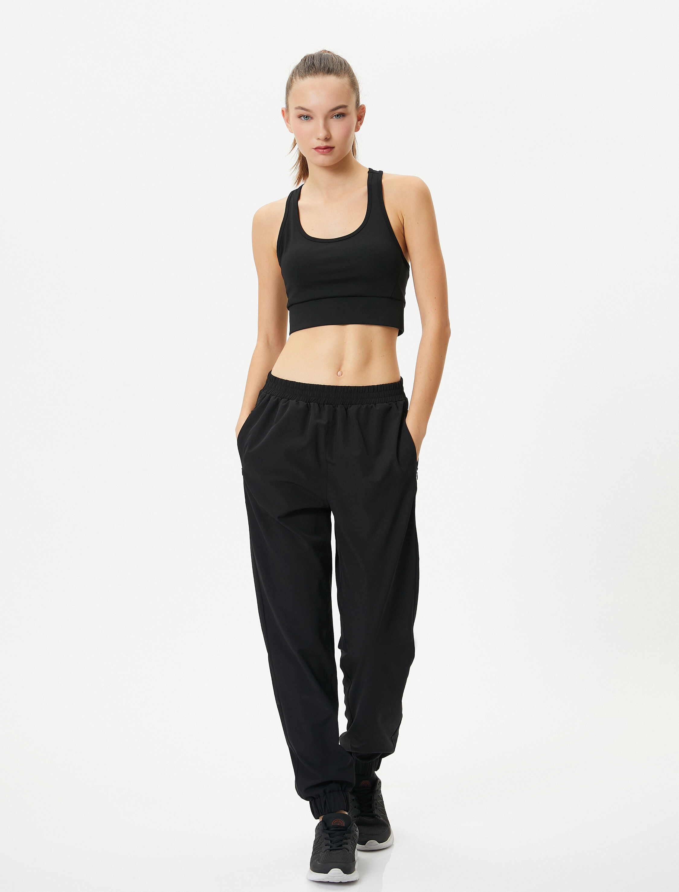   Sporcu Sütyeni U Yaka Dar Kalıp