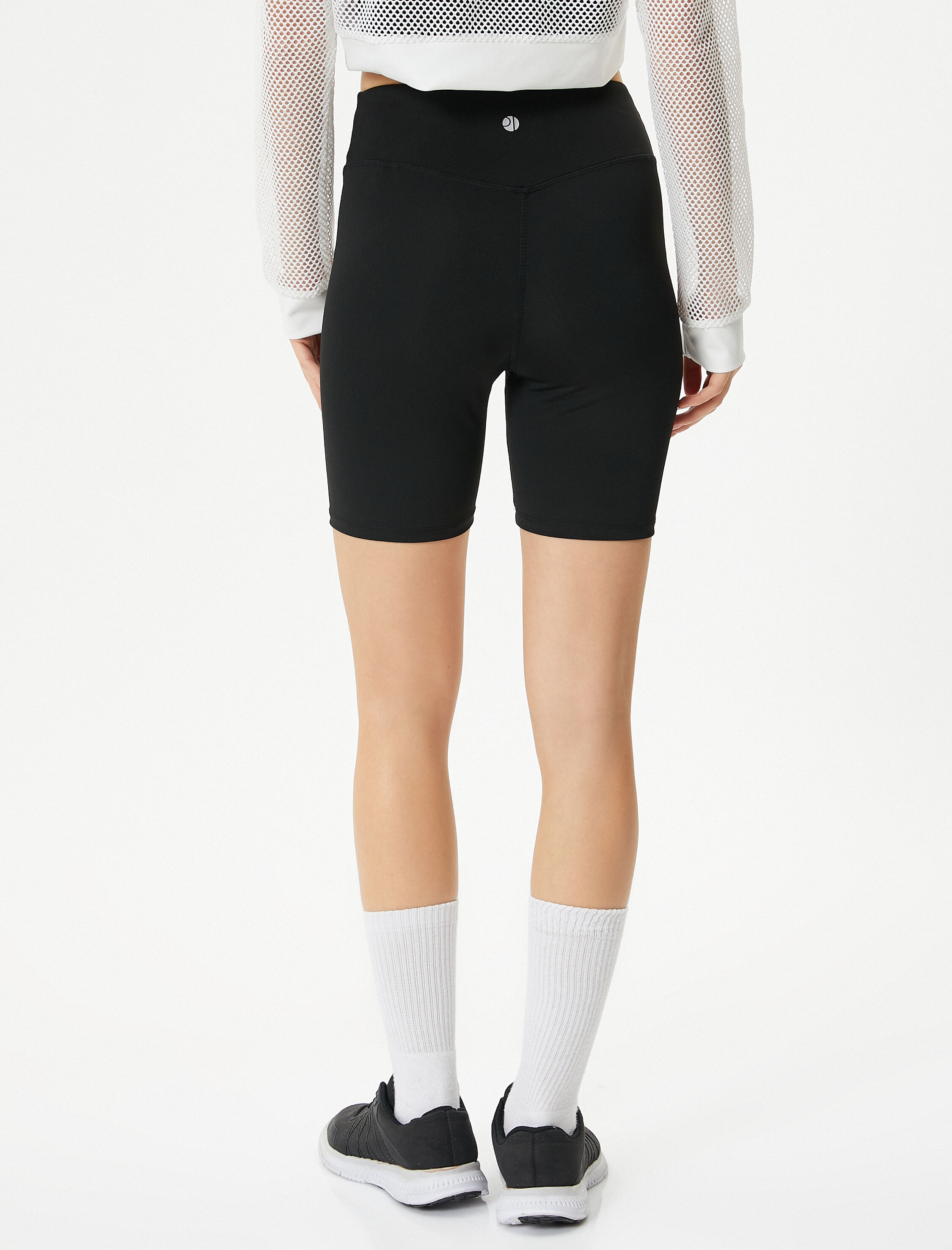   Spor Biker Tayt Yüksek Bel Slim Fit