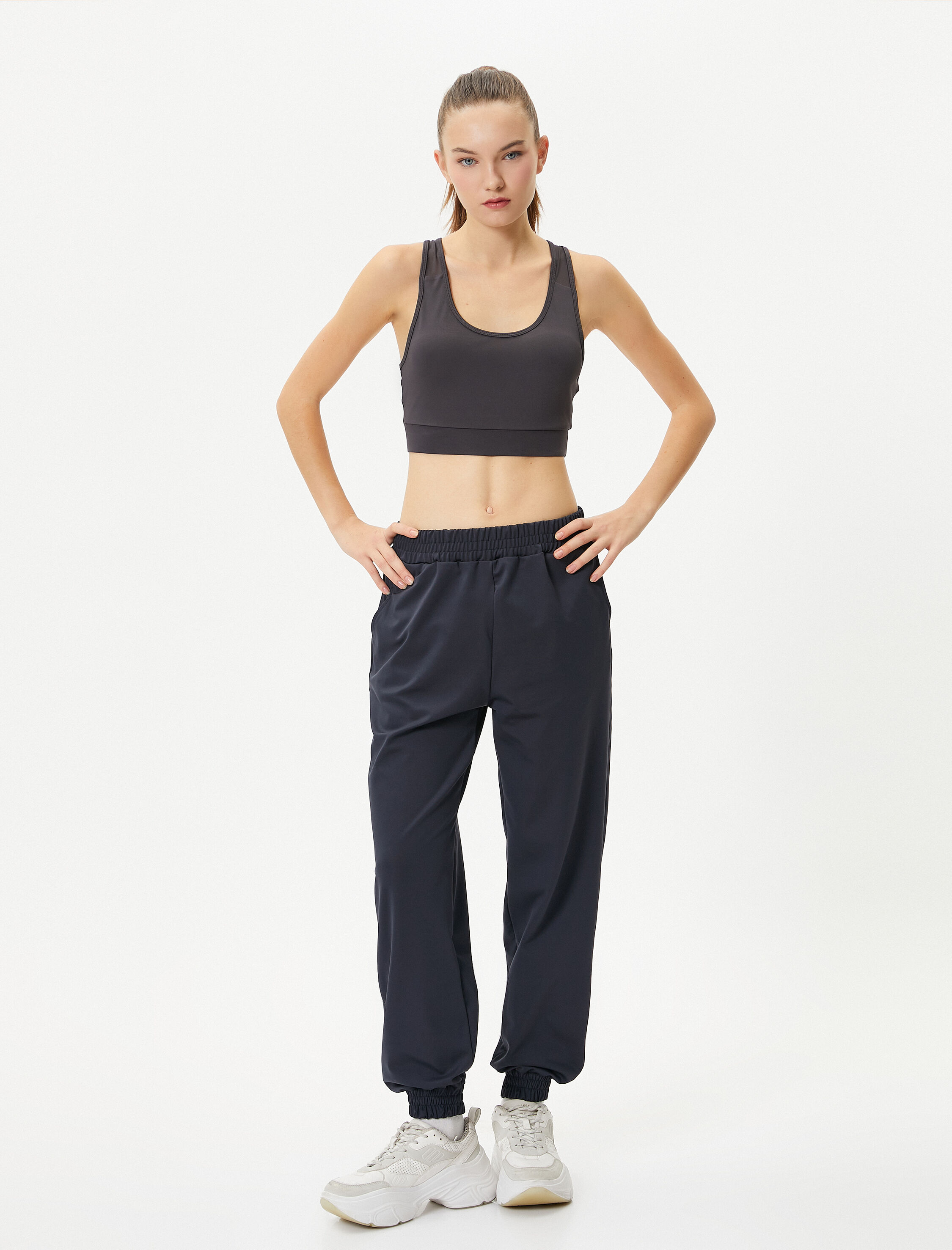   Spor Jogger Eşofman Altı Cepli Rahat Kalıp