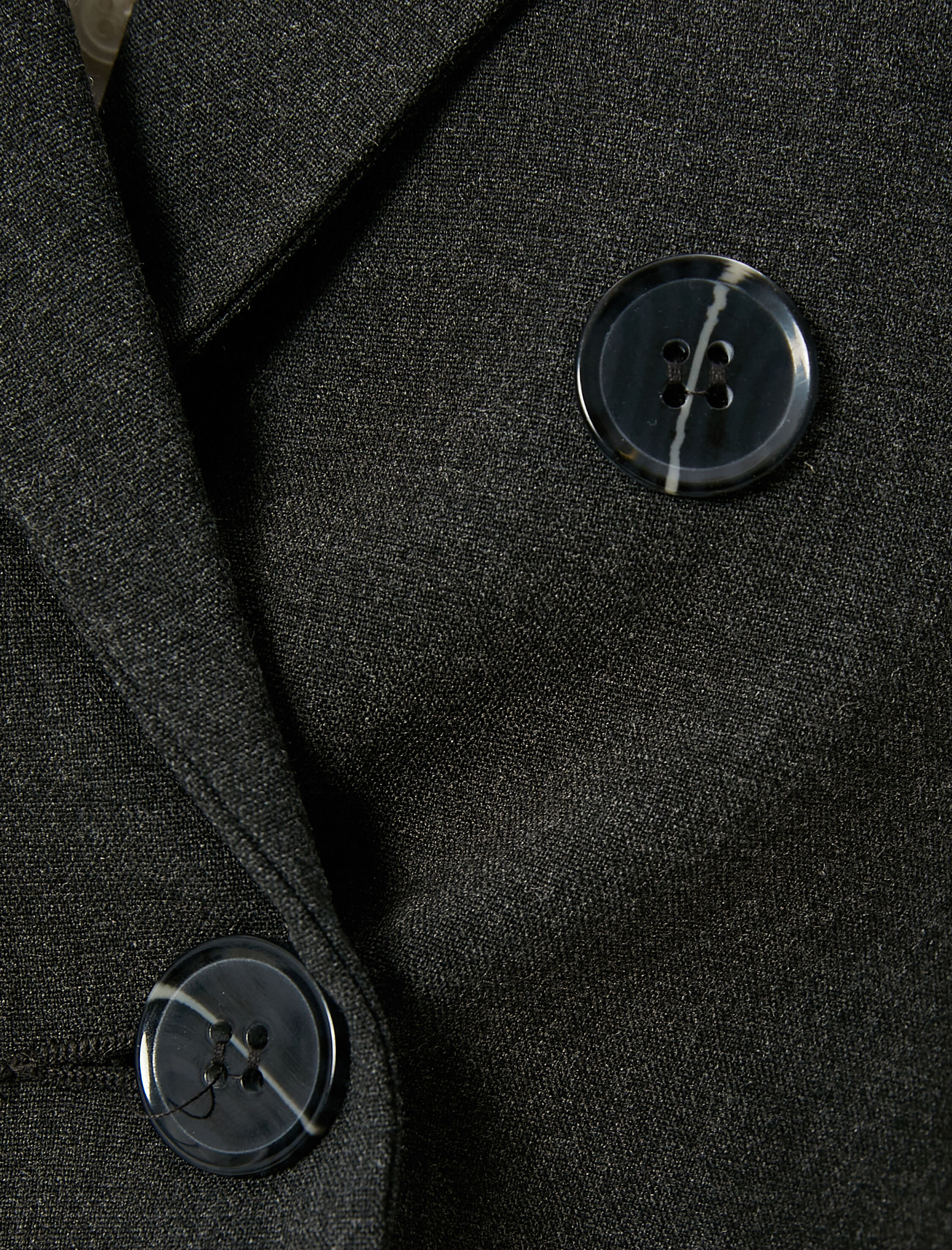   Crop Blazer Ceket Kruvaze Düğmeli