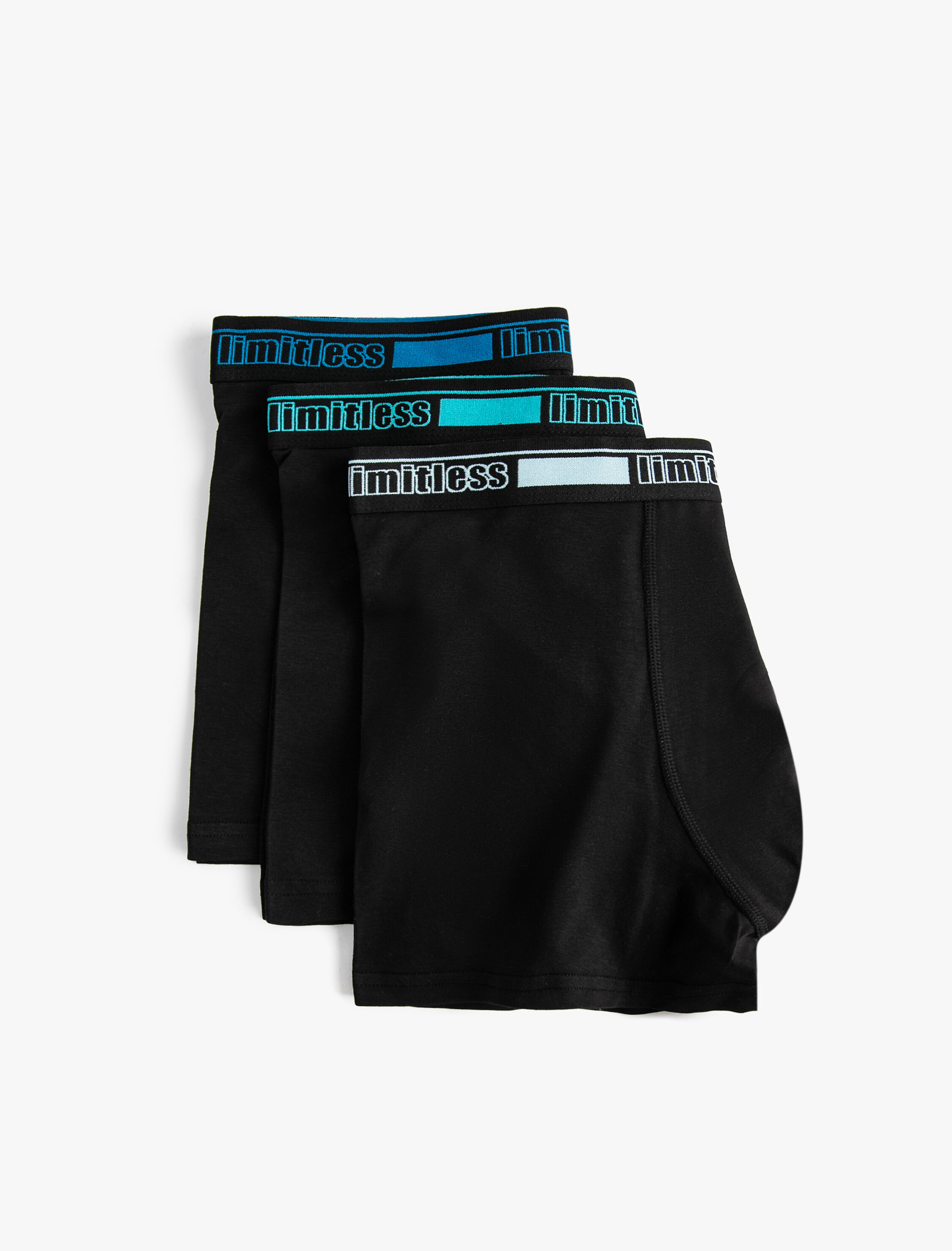   3'lü Boxer Seti Slogan Baskılı Pamuklu