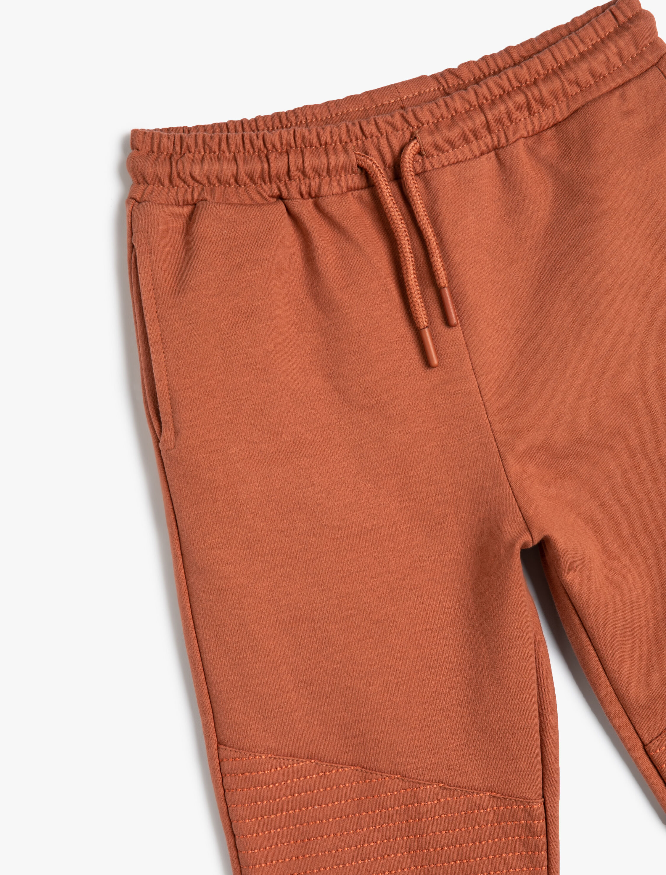 Erkek Çocuk Basic Eşofman Altı Beli Bağlamalı Cepli Şardonlu Pamuklu