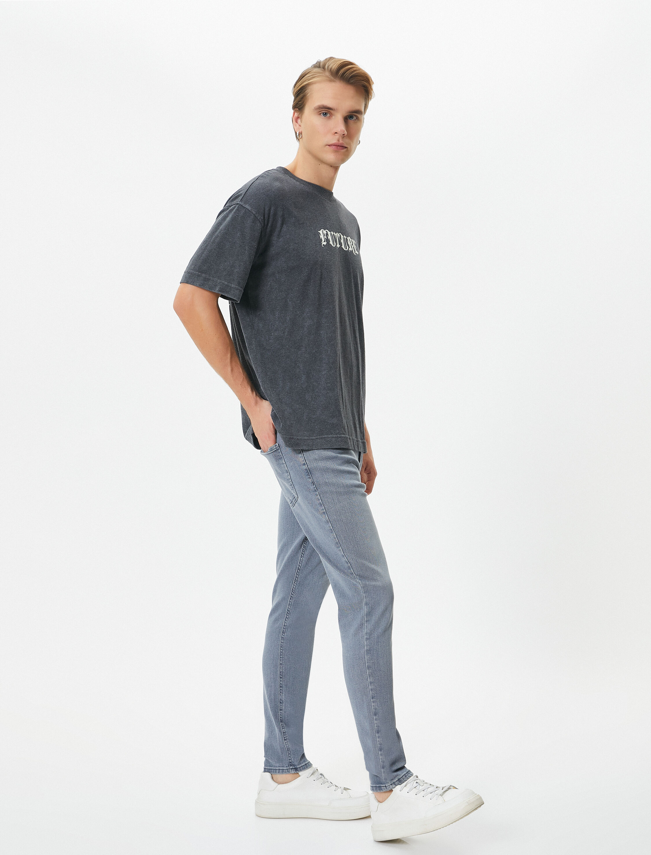   Skinny Fit Kot Pantolon - Michael Jean