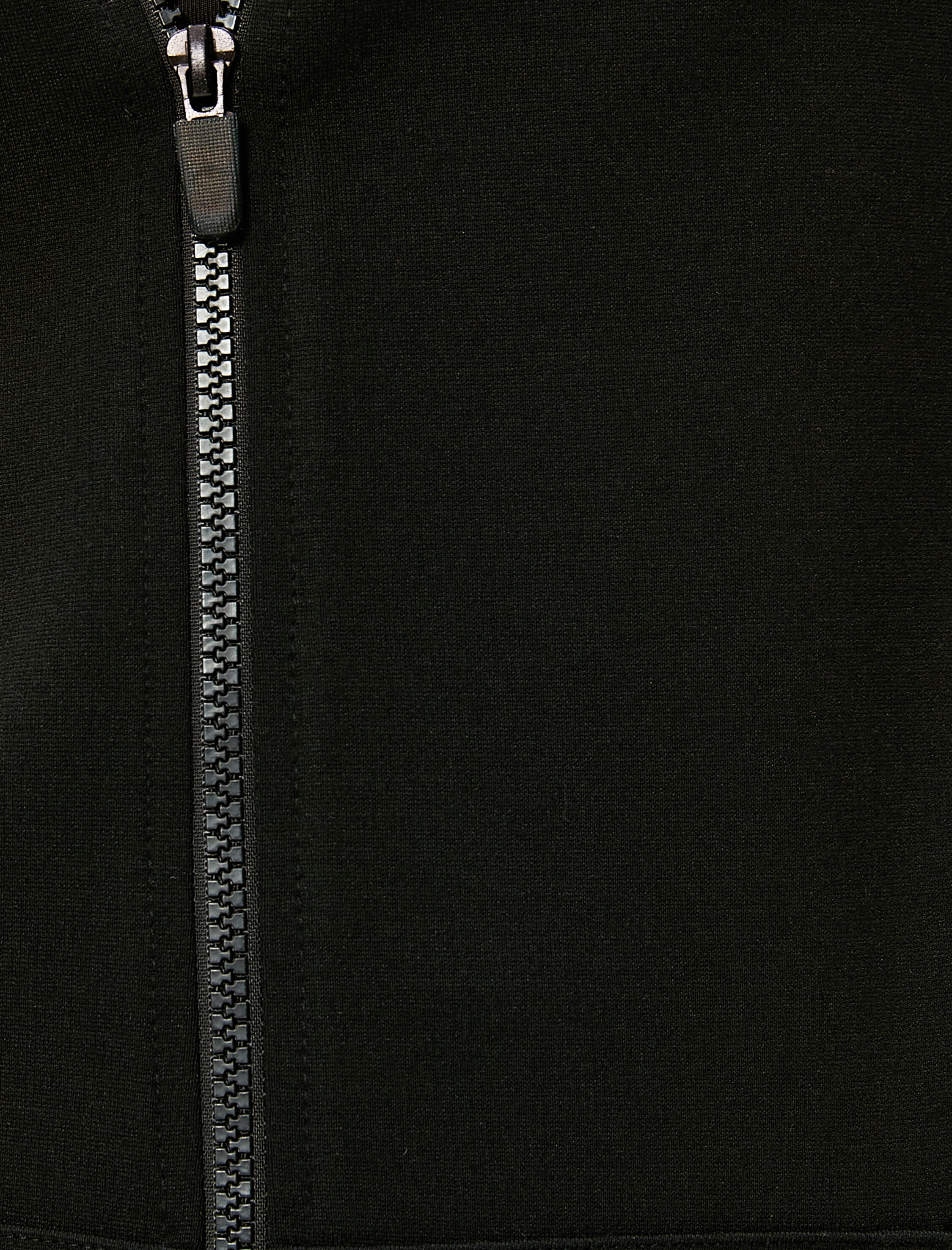   Fermuarlı Kapşonlu Sweatshirt Spor Rahat Kalıp Kanguru Cepli