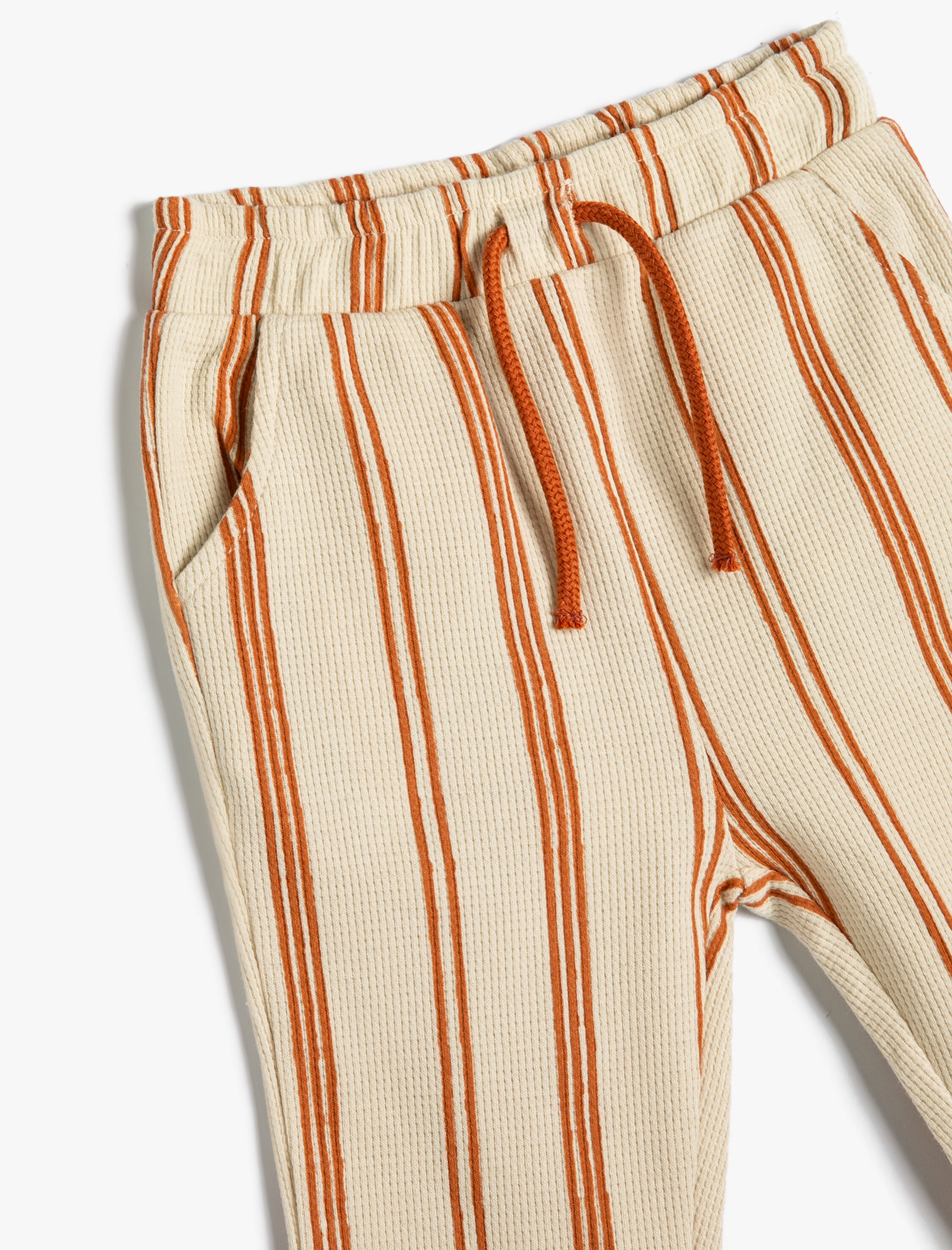  Erkek Bebek Pamuklu Eşofman Altı Beli Bağlamalı