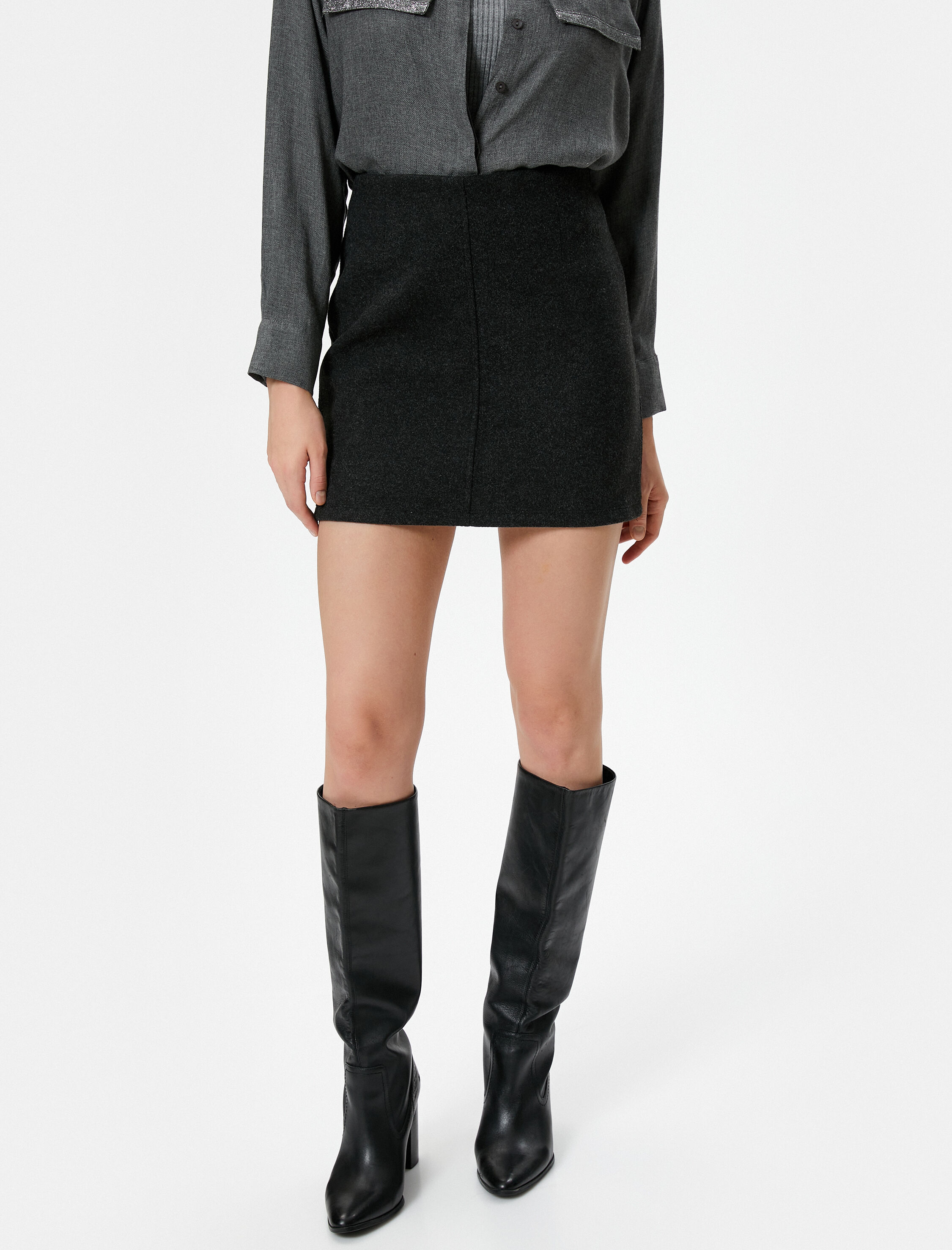   Koton X Şahika Ercümen - Normal Bel Mini Kalem Etek