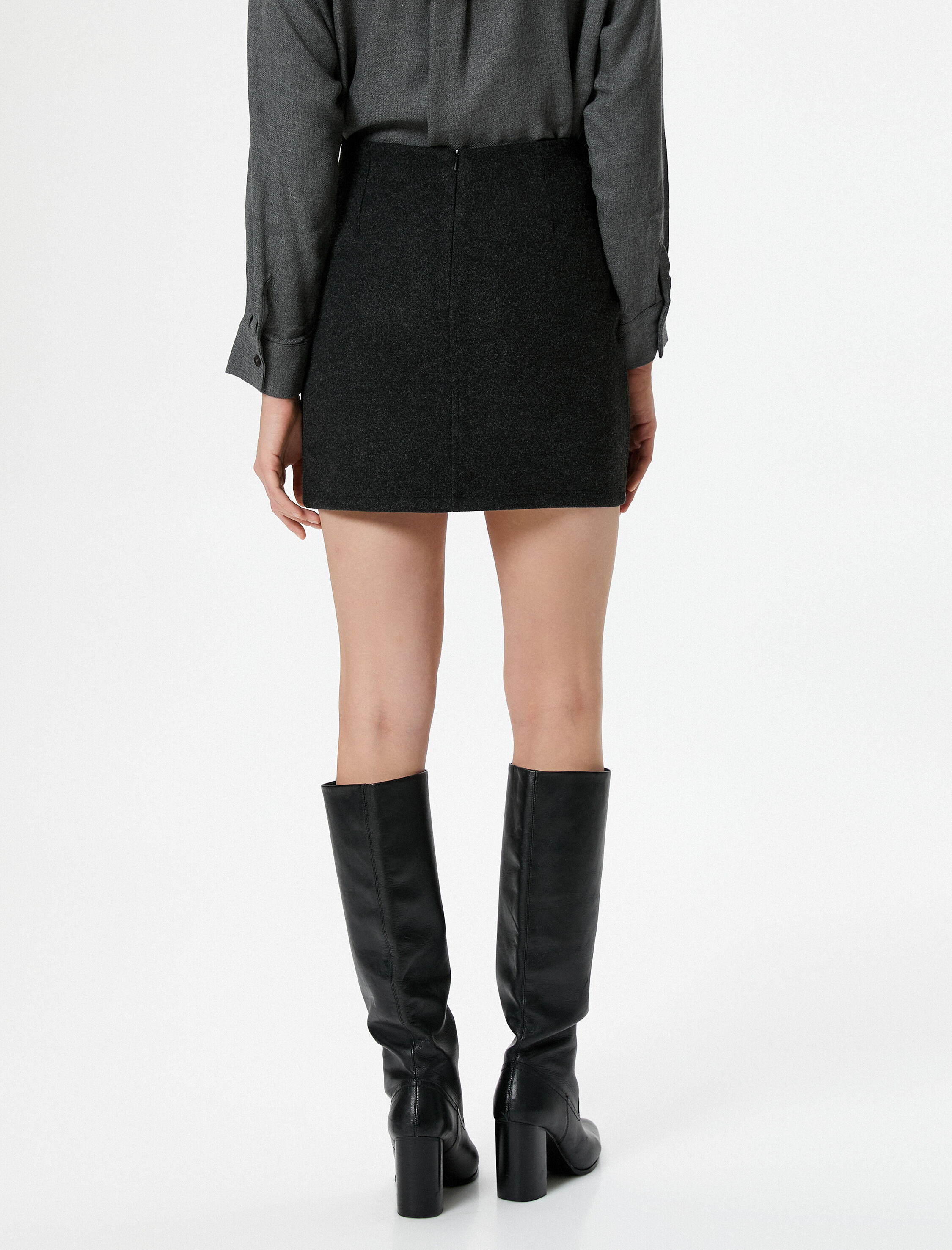   Koton X Şahika Ercümen - Normal Bel Mini Kalem Etek