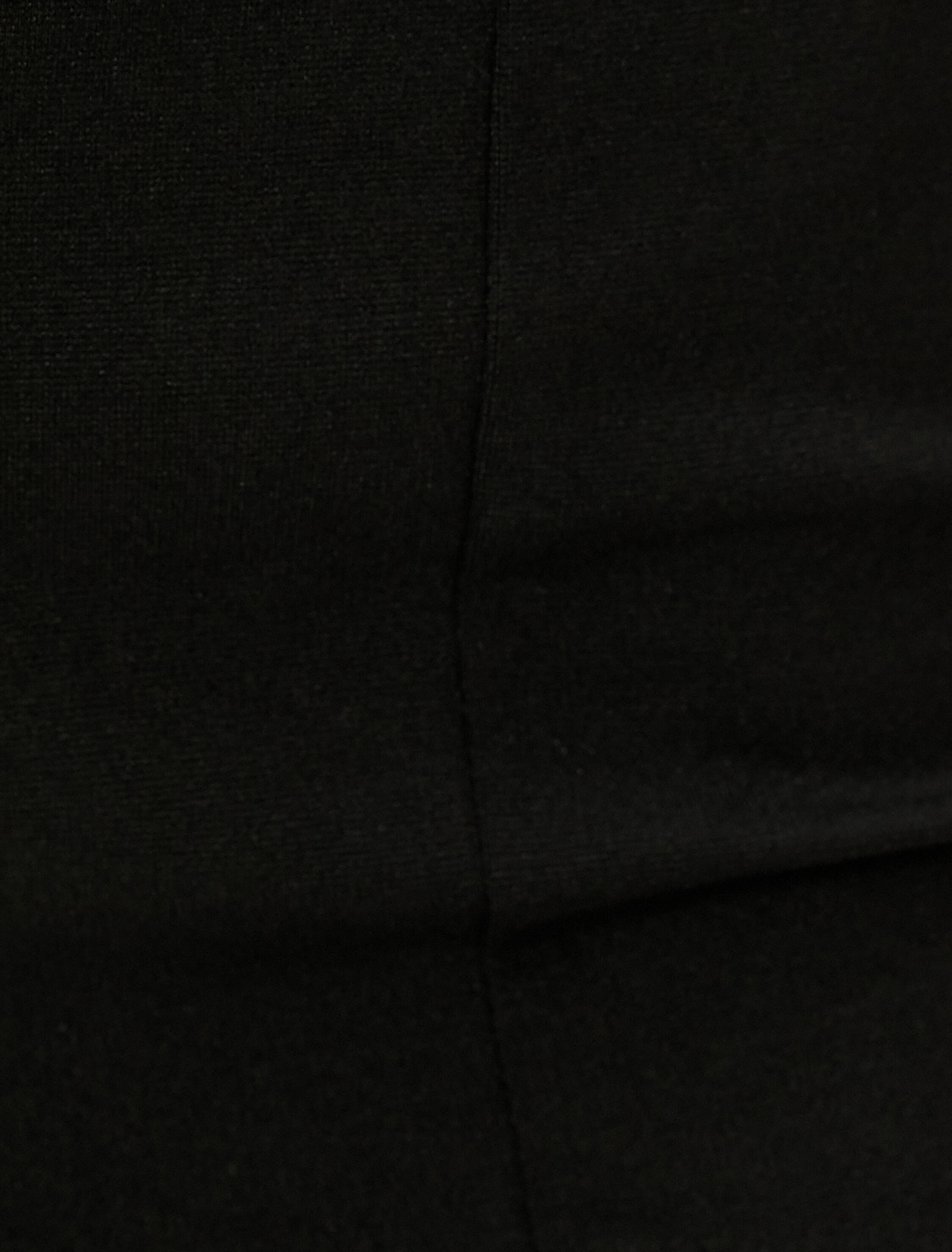   Tayt Pantolon Yırtmaç Detaylı Nervürlü Yüksek Bel Düğmeli