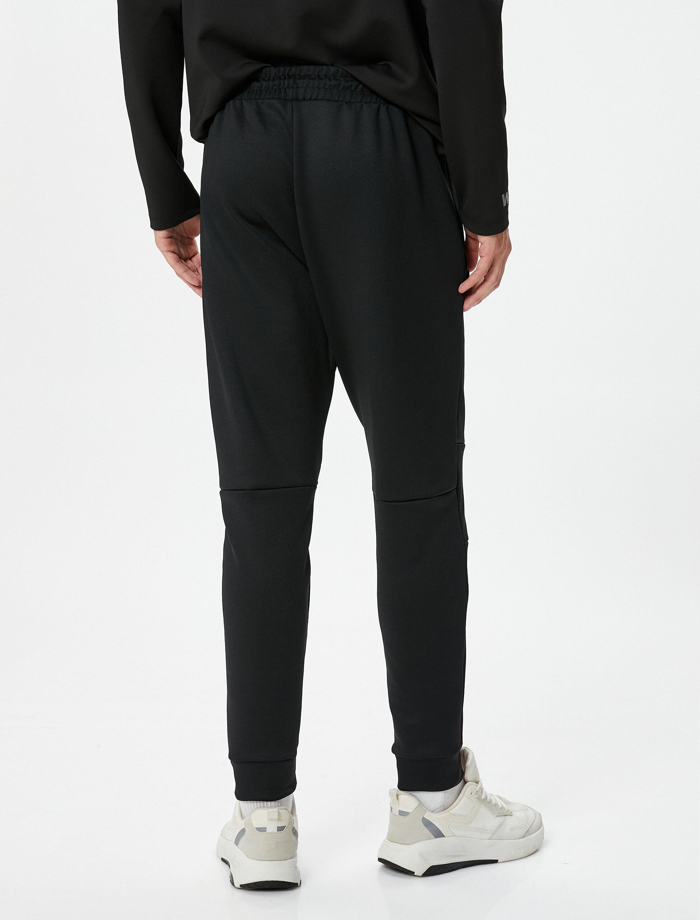   Spor Eşofman Altı Jogger Beli Bağcıklı Dikiş Detaylı Cepli