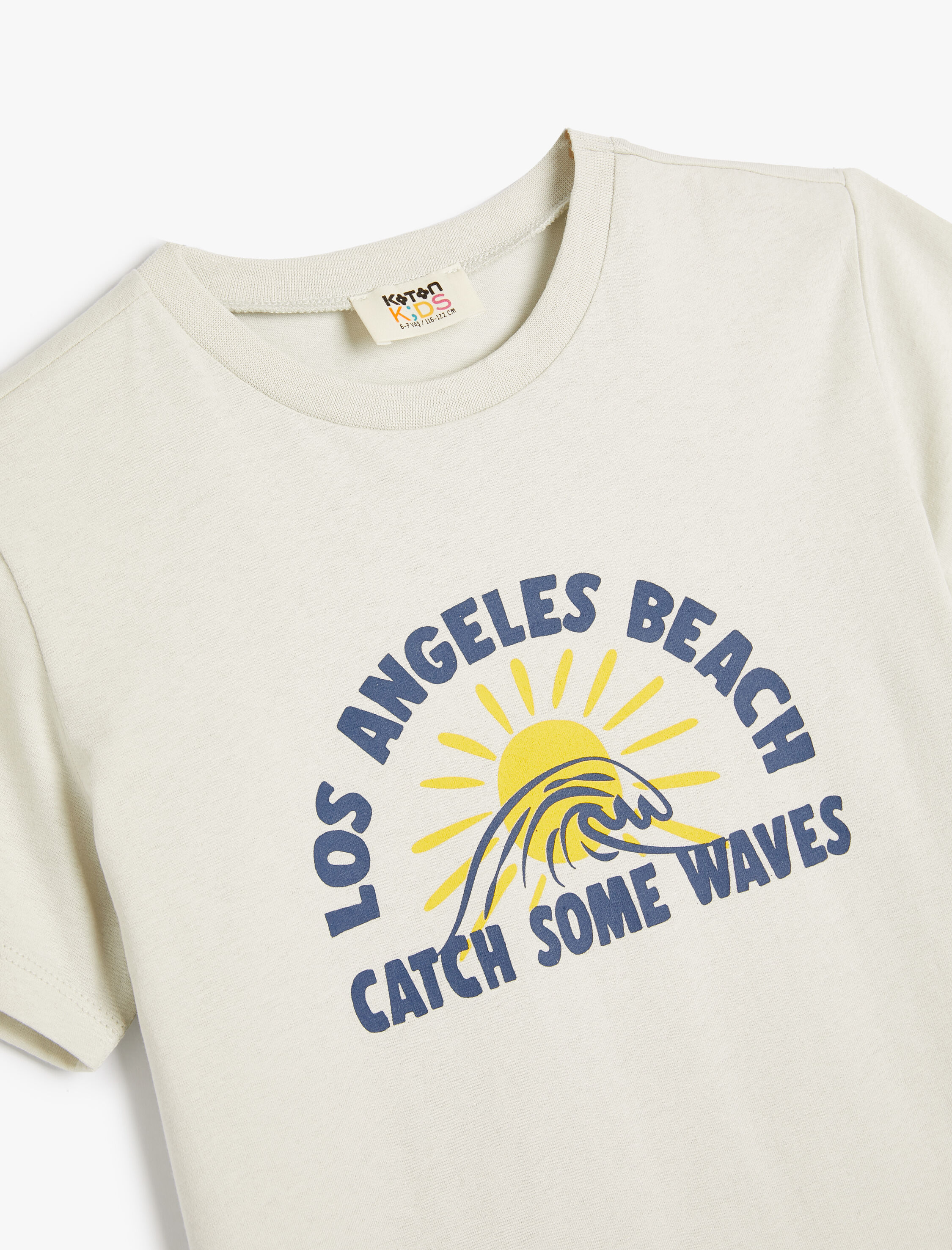  Erkek Çocuk Tişört Kısa Kollu Bisiklet Yaka Şehir Baskılı Pamuklu