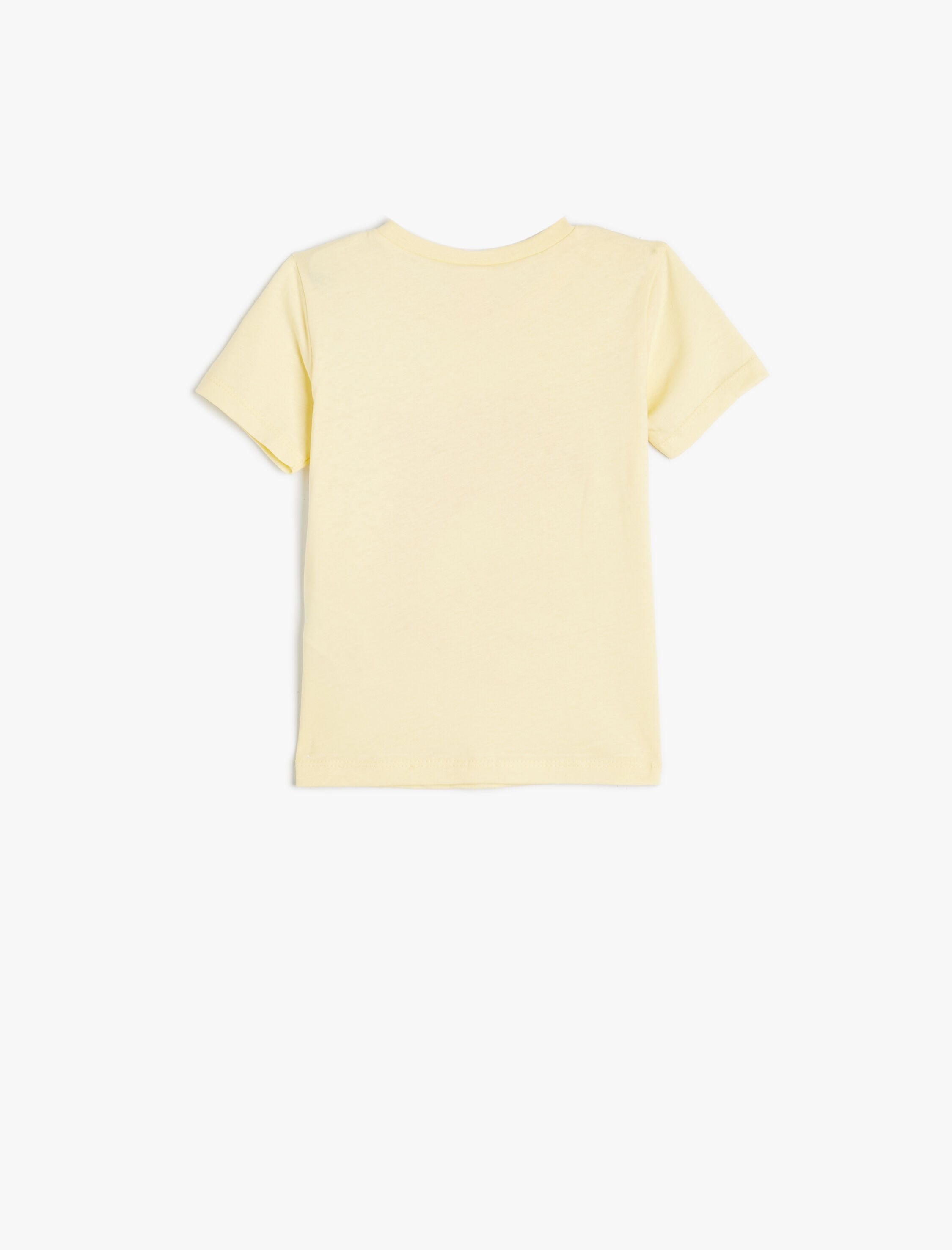  Kız Bebek Tişört Yunus Baskılı Kısa Kollu Bisiklet Yaka Pamuklu