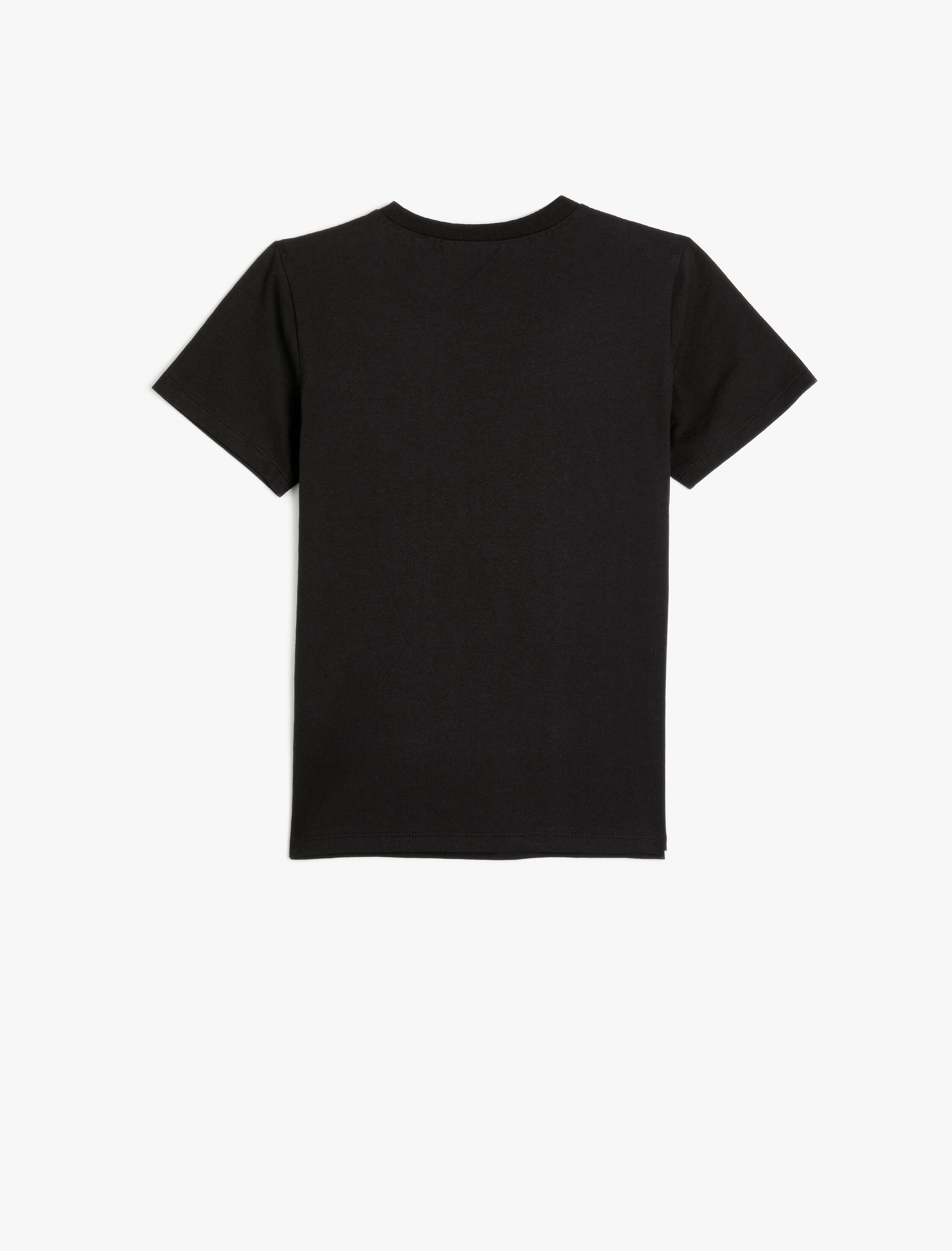  Erkek Çocuk Tişört Slogan Baskılı Kısa Kollu Bisiklet Yaka Pamuklu