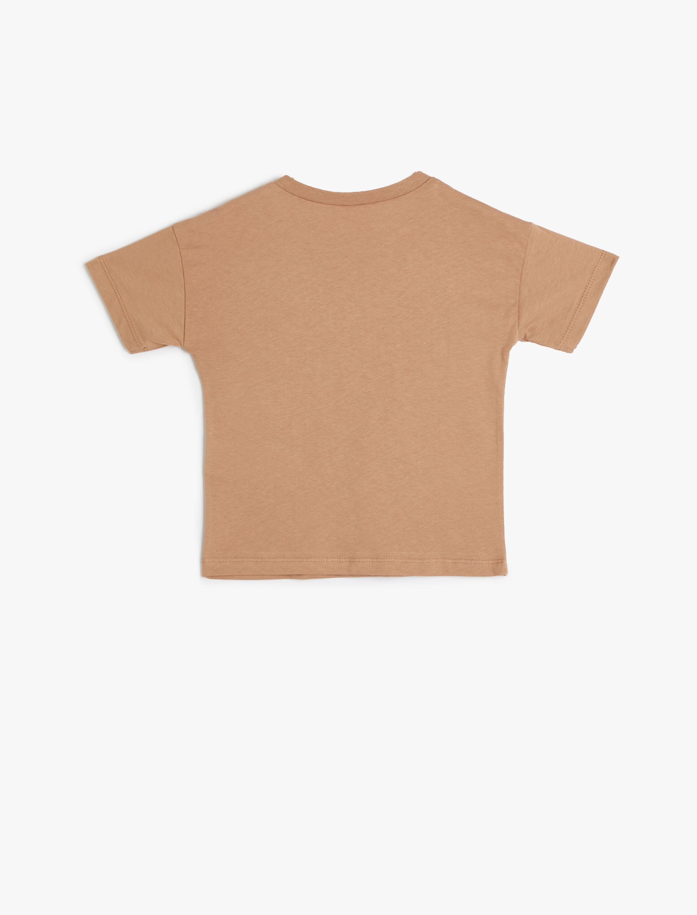  Erkek Bebek Tişört Kaykay Baskılı Kısa Kollu Bisiklet Yaka Pamuklu