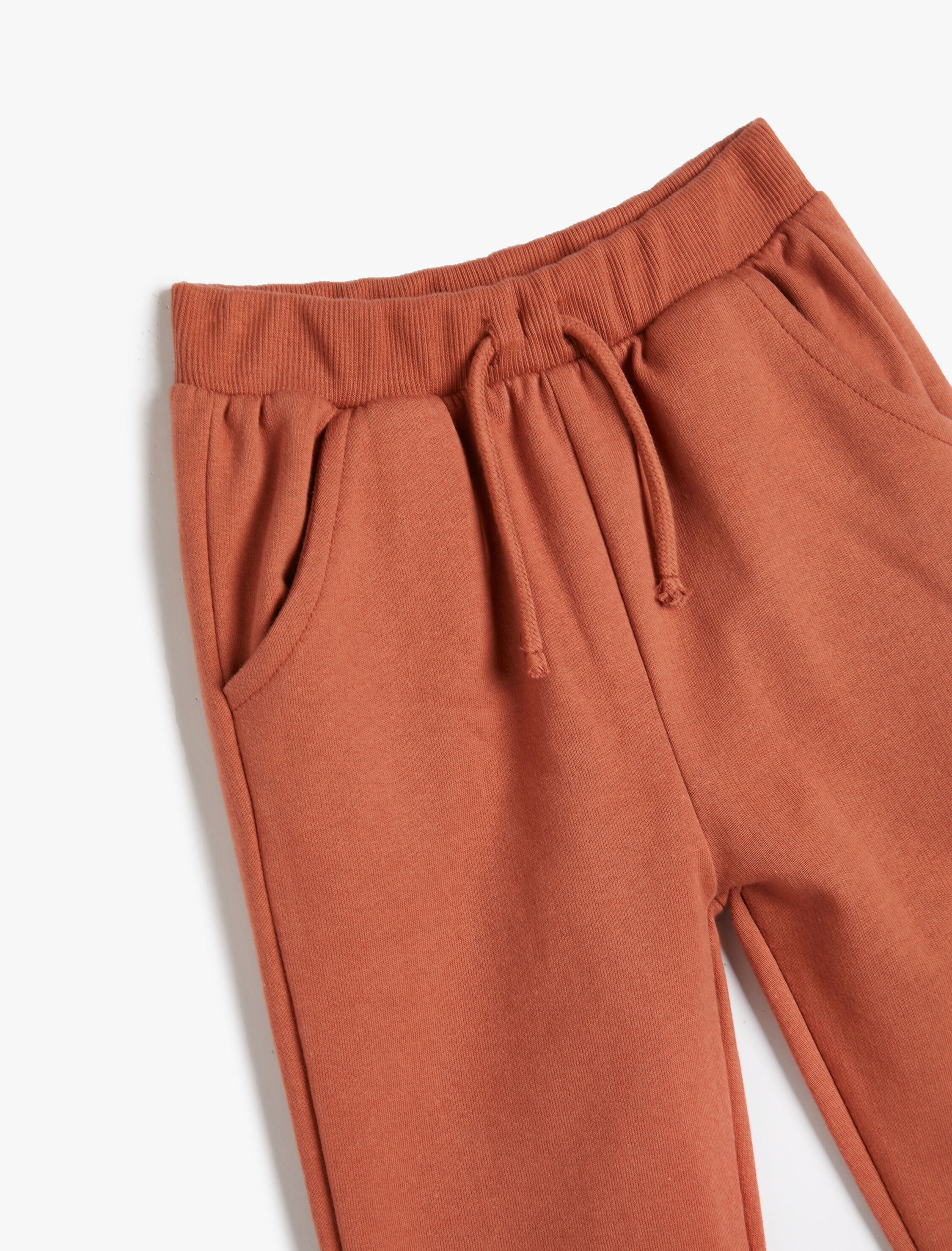  Erkek Bebek Basic Jogger Eşofman Altı Cepli Beli Bağlamalı Şardonlu Pamuklu