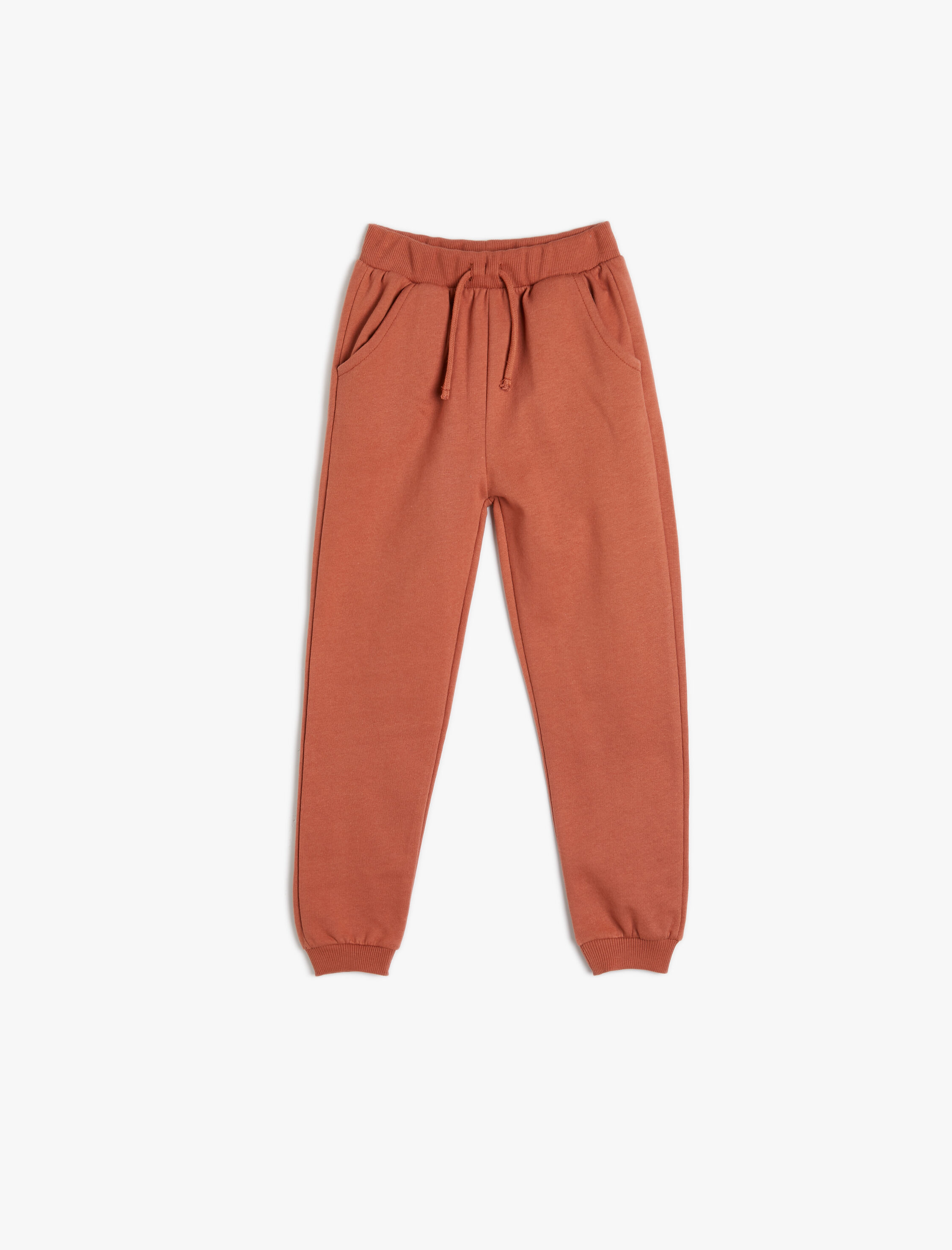  Erkek Bebek Basic Jogger Eşofman Altı Cepli Beli Bağlamalı Şardonlu Pamuklu