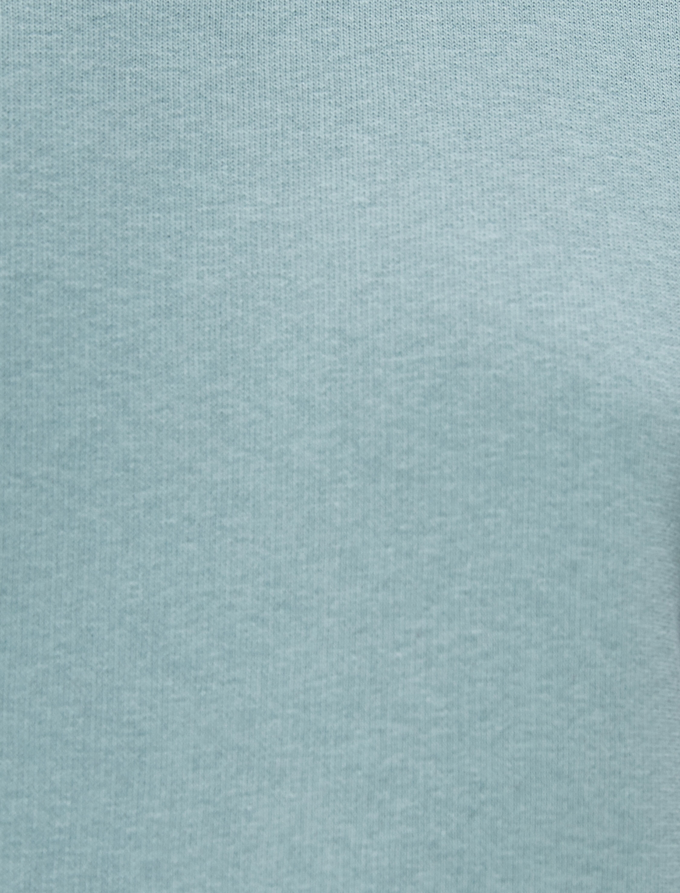 Şardonlu Basic Spor Crop Sweatshirt Rahat Kalıp Pamuklu Bisiklet Yaka Uzun Kollu