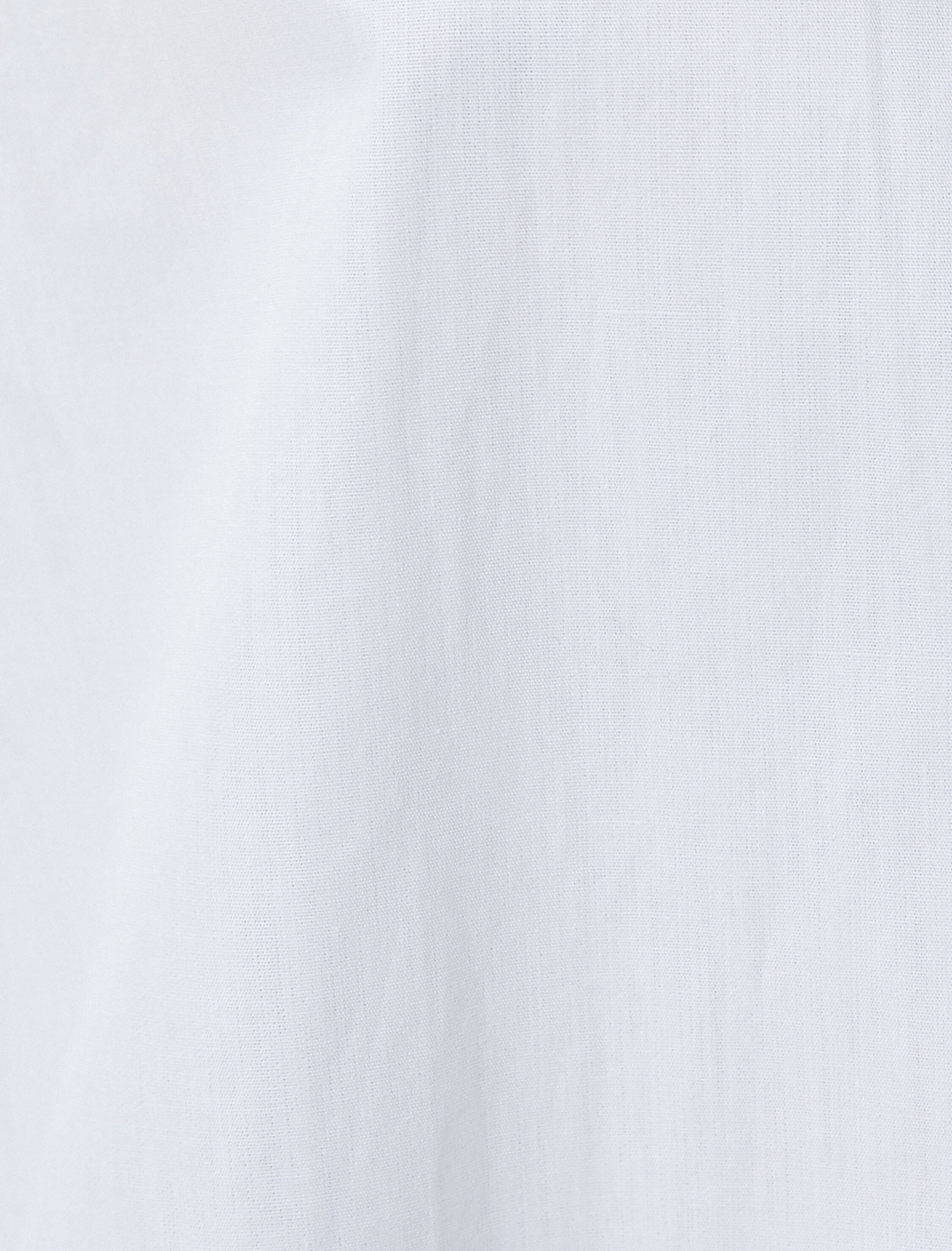   Klasik Poplin Gömlek Uzun Kollu Düğmeli Cep Detaylı Pamuklu