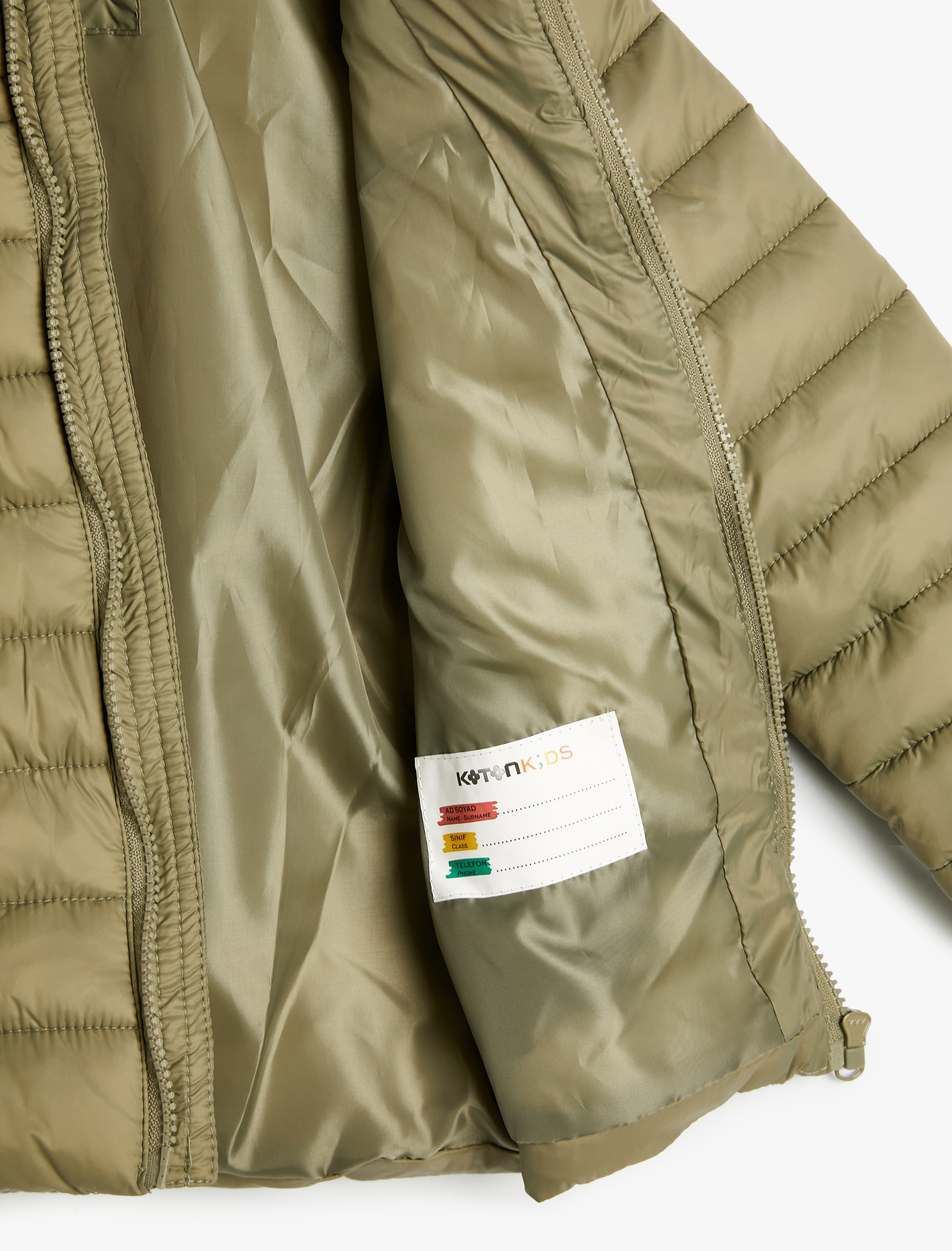  Erkek Çocuk Mevsimlik Mont Kapşonlu Cepli