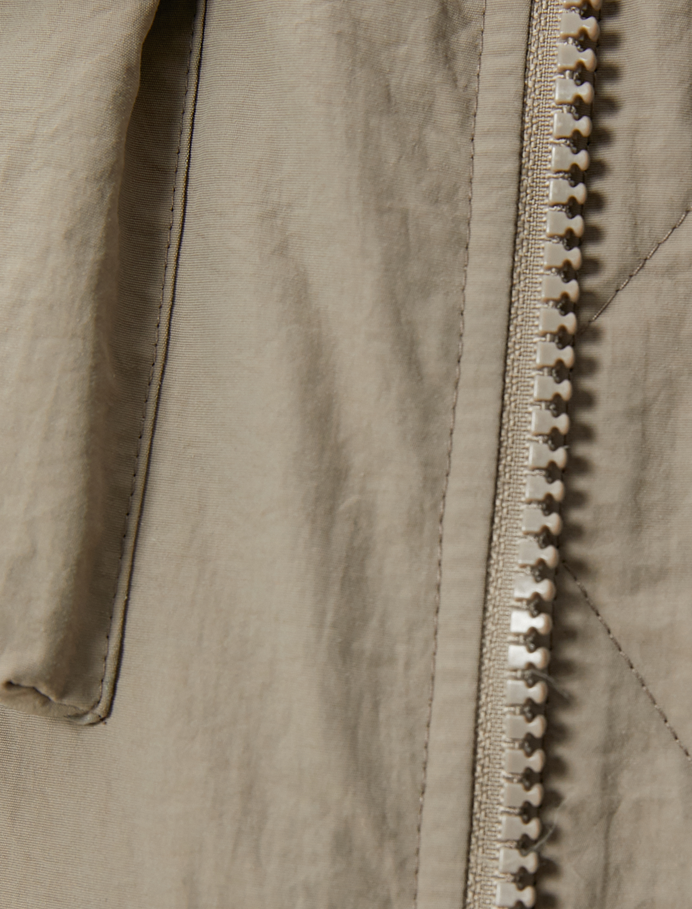 Bomber Ceket Kolej Yaka Cep Detaylı Fermuarlı