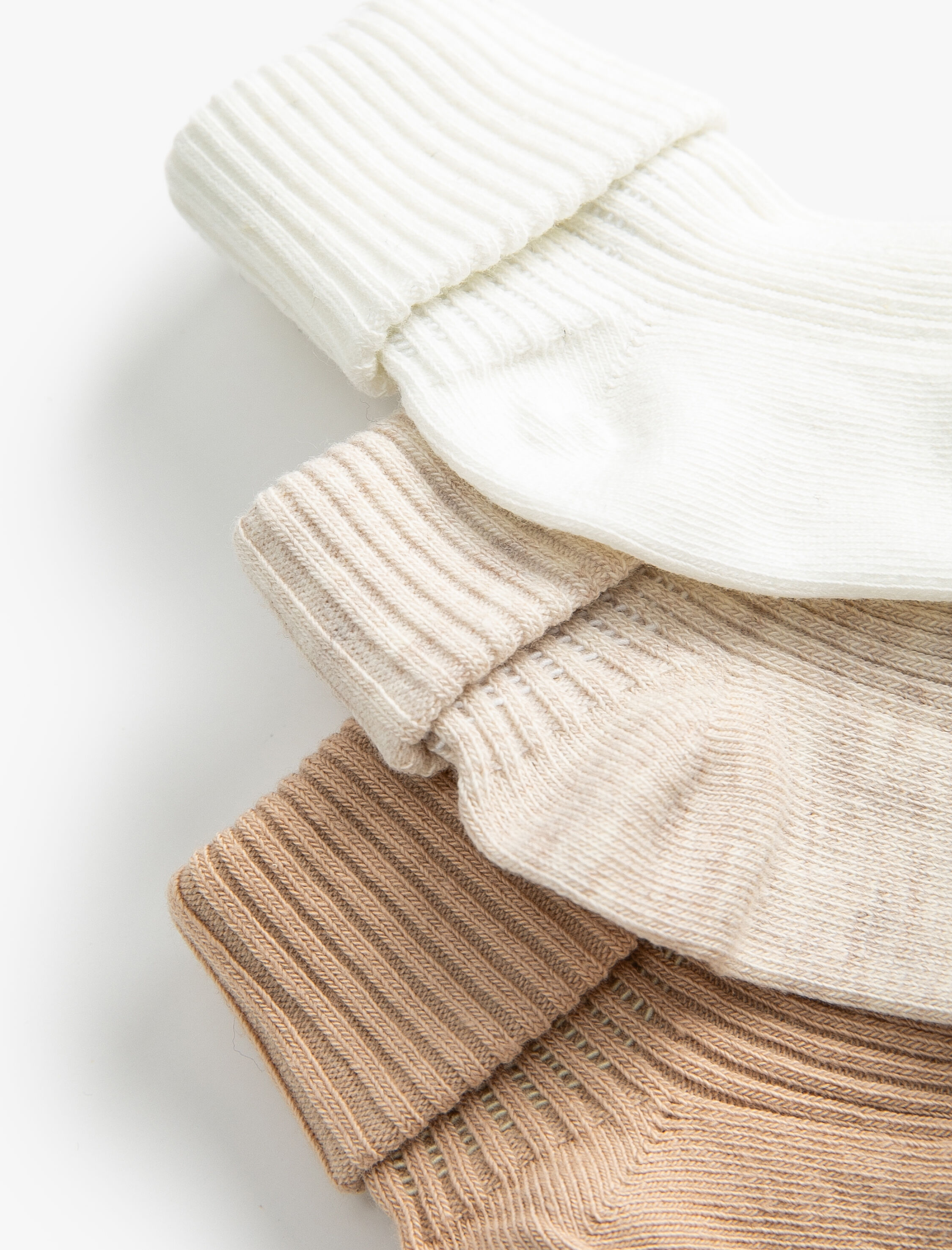  Erkek Bebek 3'lü Renkli Çorap Seti Pamuklu