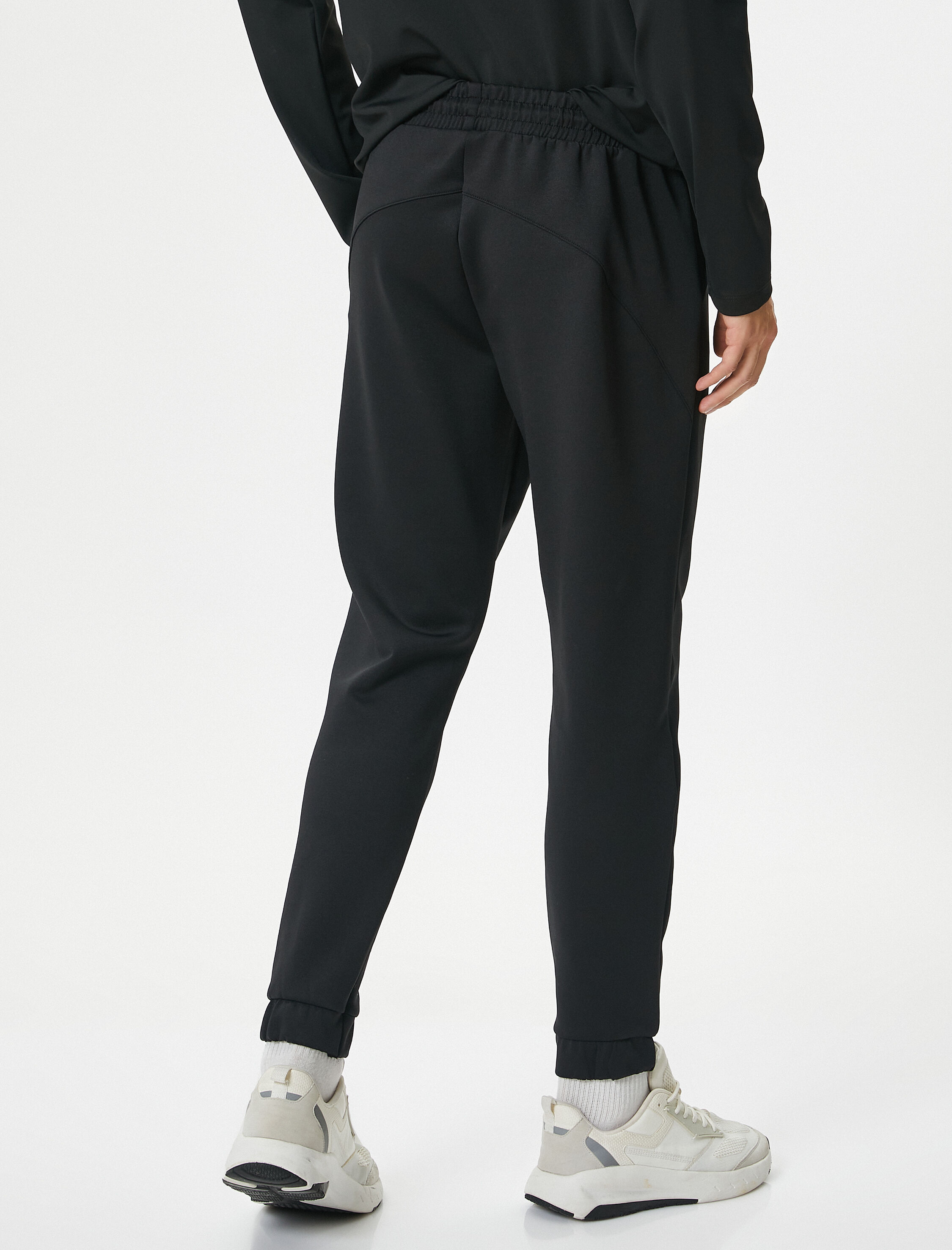   Jogger Eşofman Altı Dikiş Detaylı Beli Bağcıklı Cepli