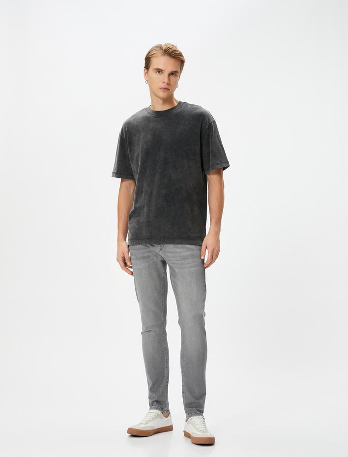  Skinny Fit Kot Pantolon - Michael Jean