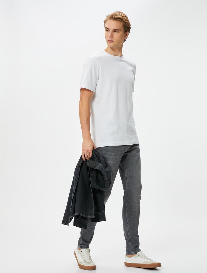  Skinny Fit Kot Pantolon - Michael Jean