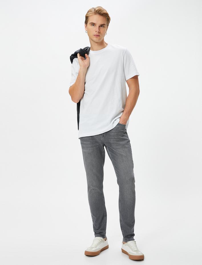  Skinny Fit Kot Pantolon - Michael Jean