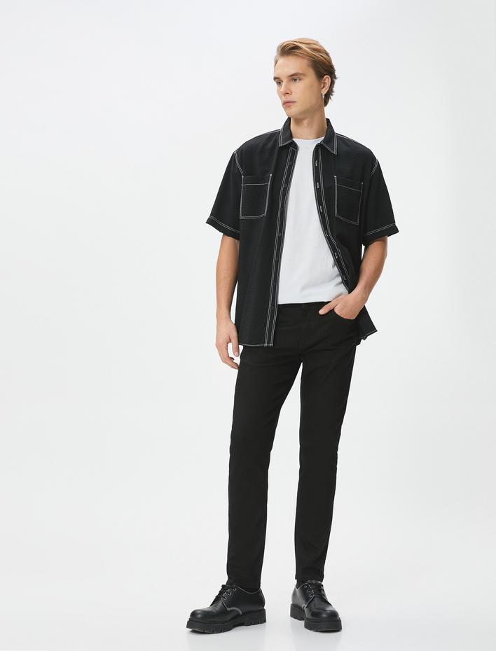  Slim Fit Kot Pantolon - Brad Jean
