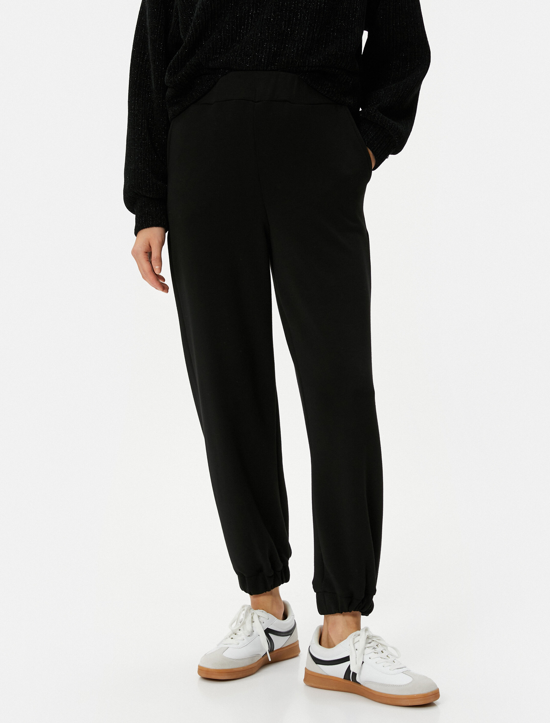   Jogger Eşofman Altı Beli Lastikli Cep Detaylı