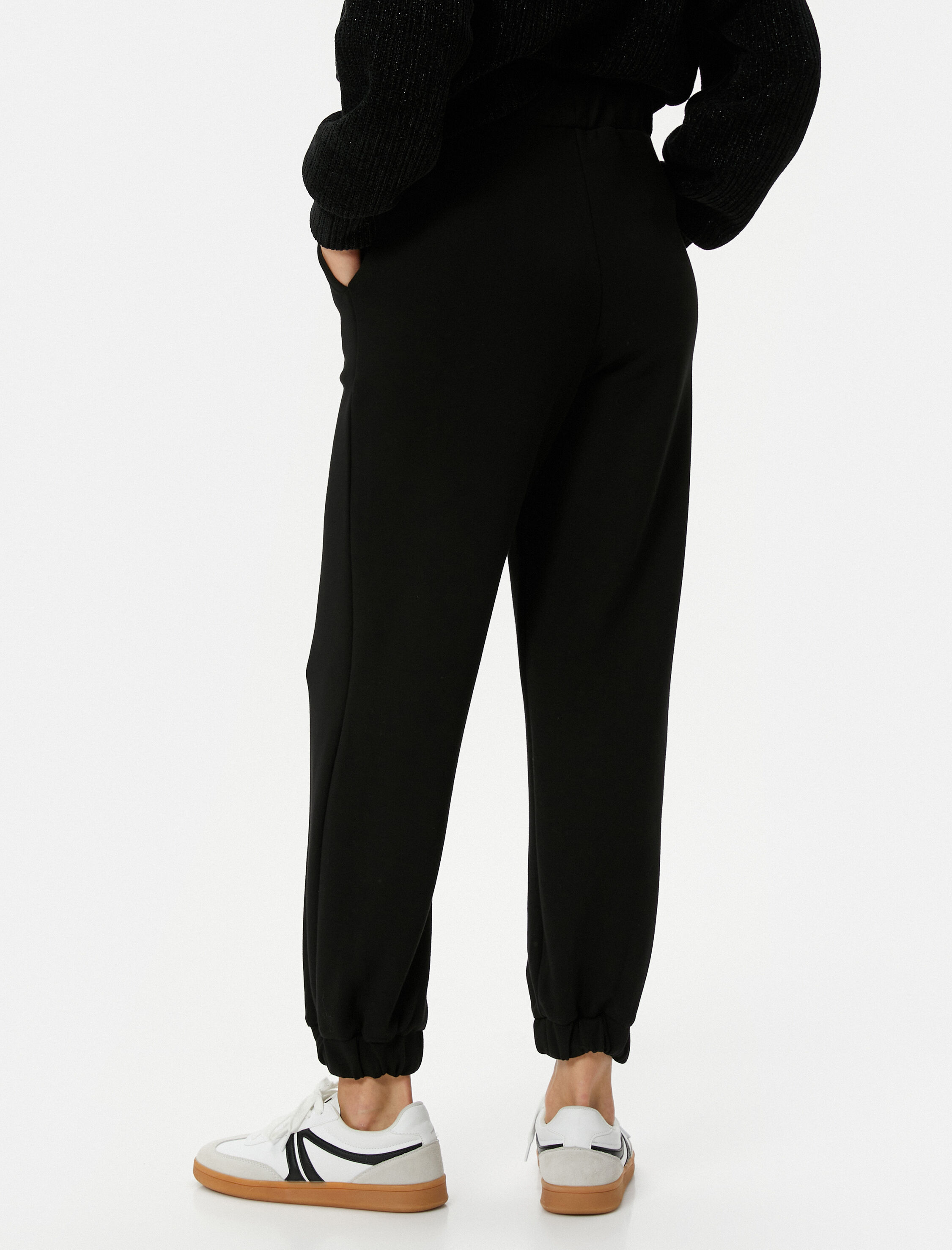   Jogger Eşofman Altı Beli Lastikli Cep Detaylı