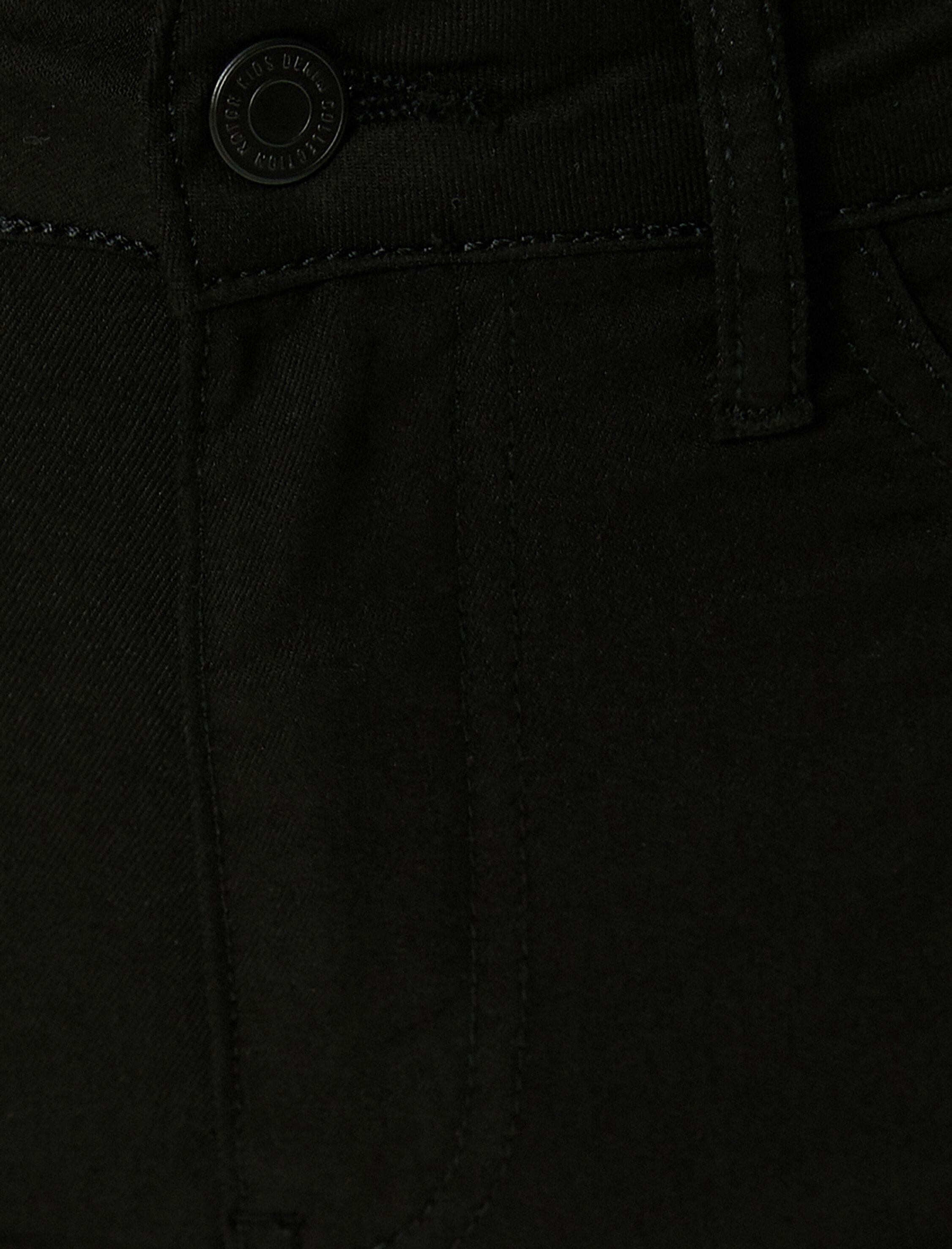   Skinny Fit Kot Pantolon Esnek Yüksek Bel Dar Paça  Dar Kesim Cepli - Carmen Jean