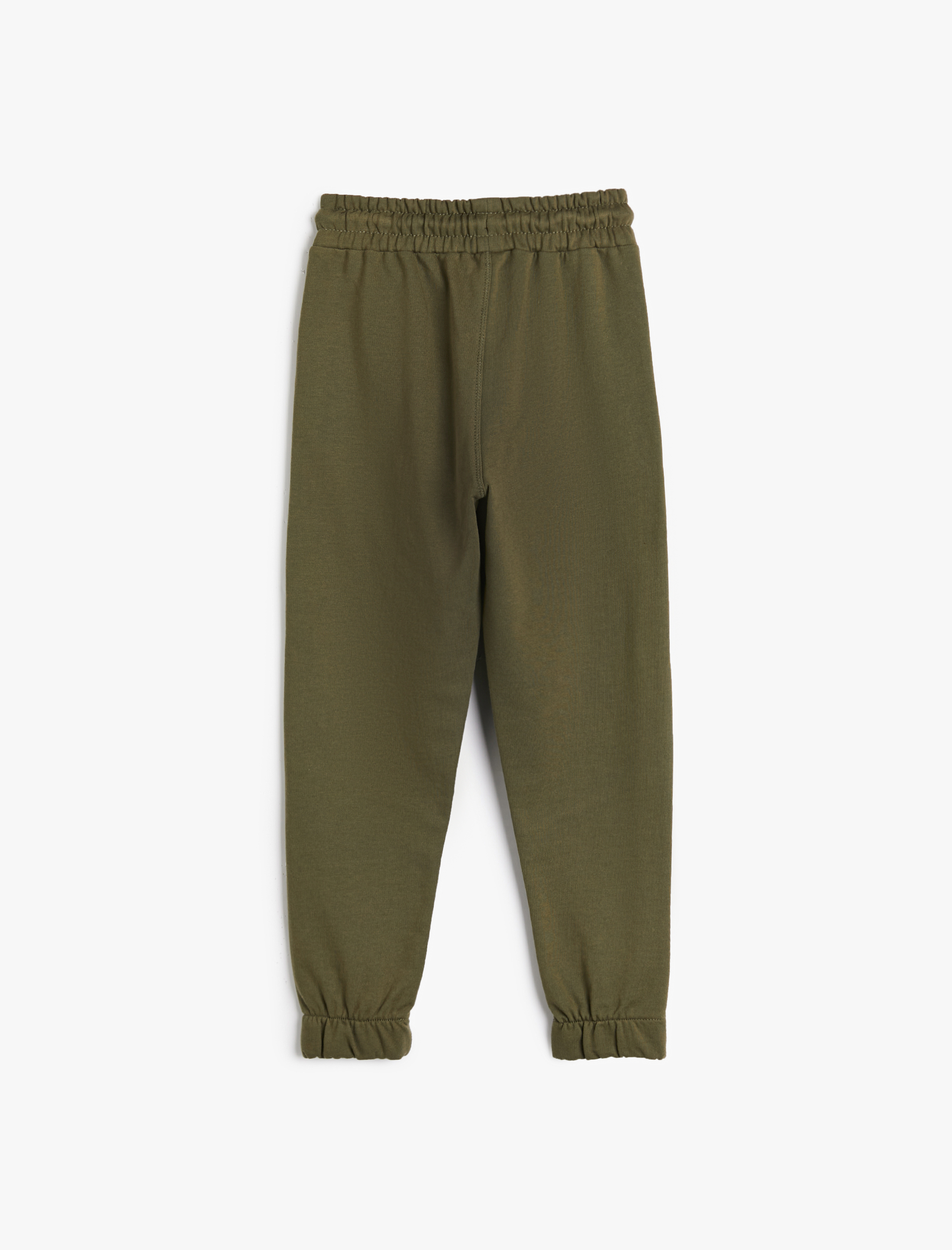  Erkek Çocuk Jogger Eşofman Altı Cepli Beli Bağlamalı Şardonlu Pamuklu