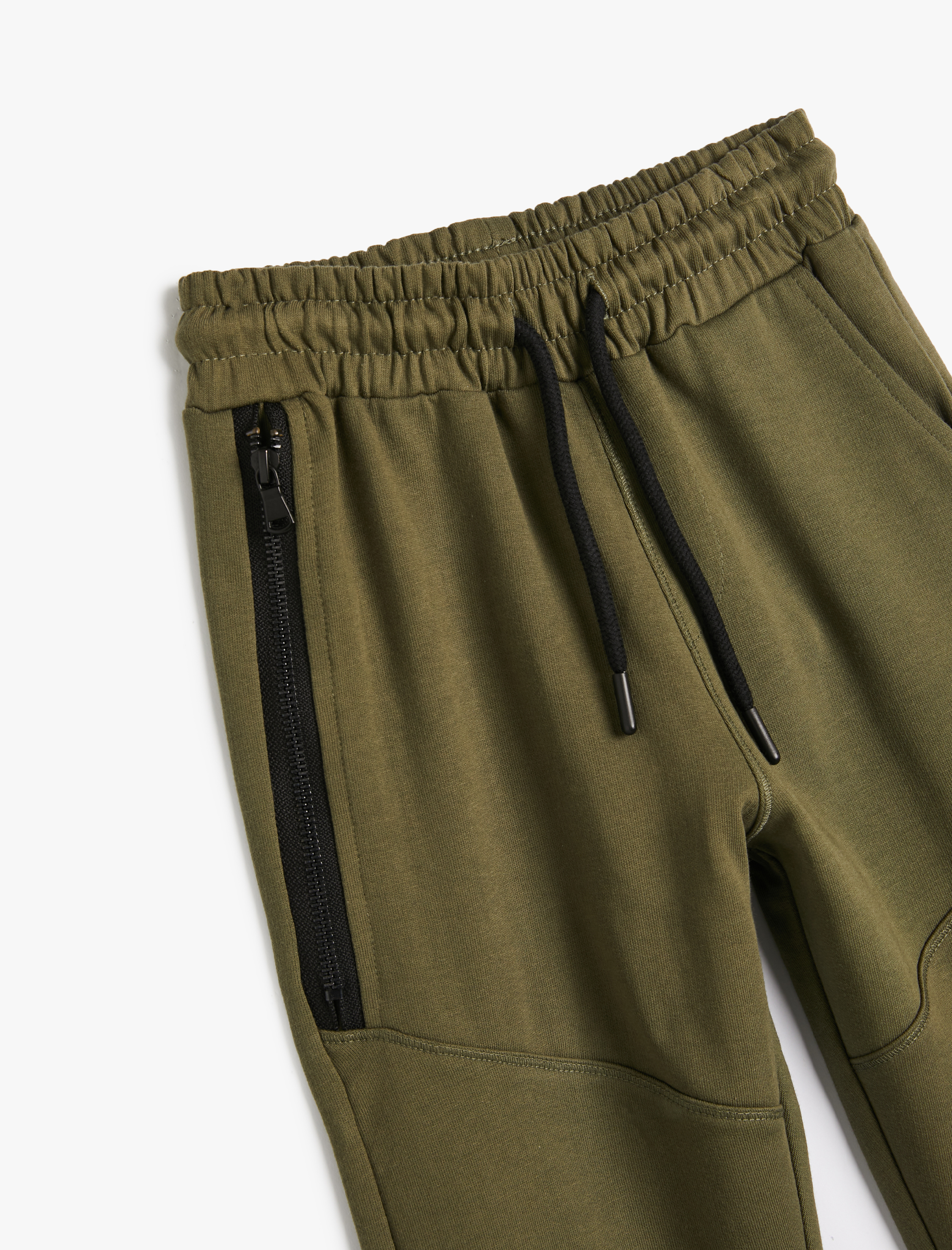  Erkek Çocuk Jogger Eşofman Altı Cepli Beli Bağlamalı Şardonlu Pamuklu