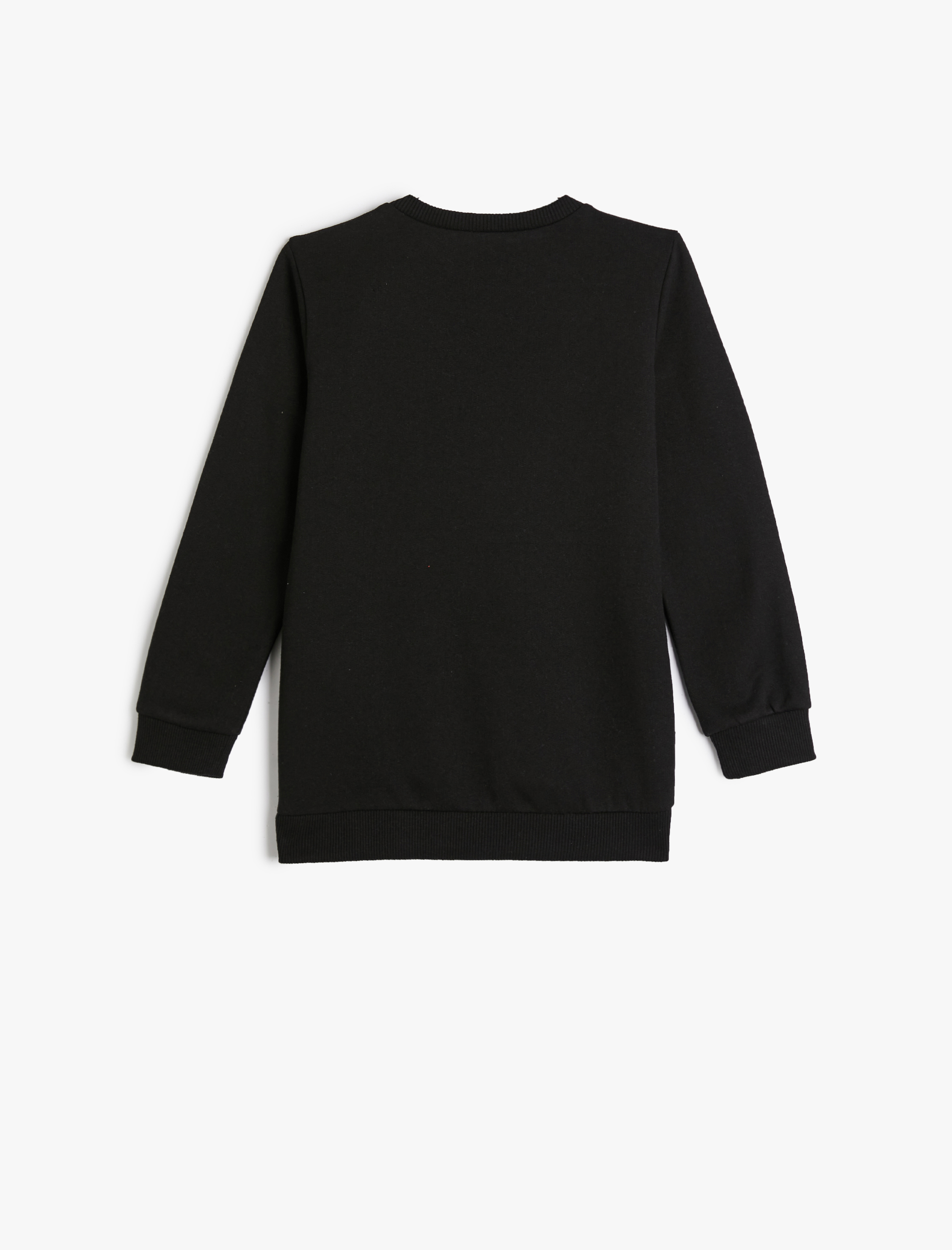  Erkek Çocuk Spiderman Sweat Lisanslı Uzun Kollu Bisiklet Yaka Şardonlu