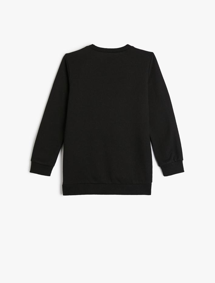 Erkek Çocuk Spiderman Sweat Lisanslı Uzun Kollu Bisiklet Yaka Şardonlu