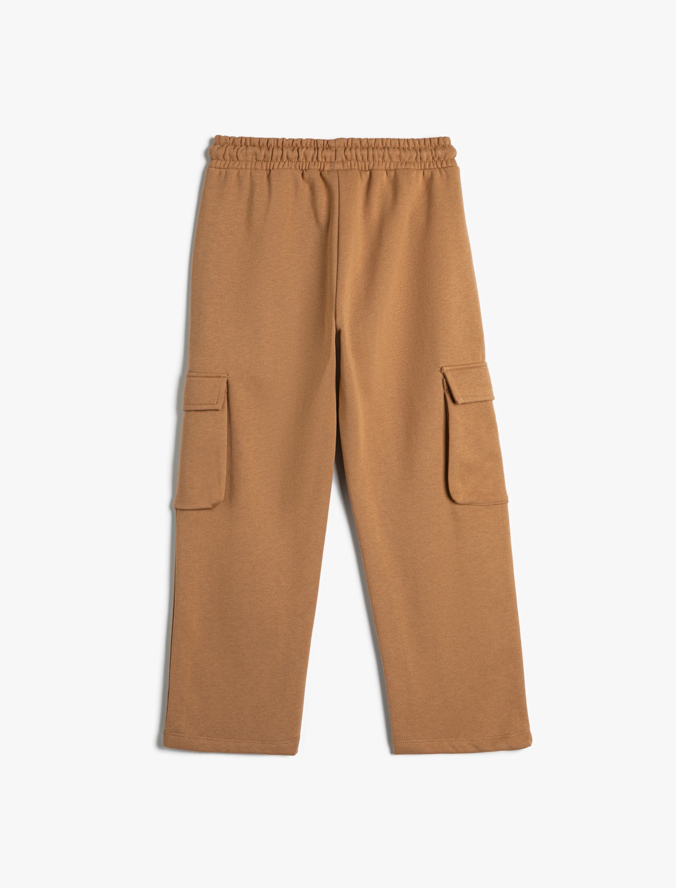  Erkek Çocuk Basic Kargo Eşofman Altı Kapaklı Cep Detaylı Beli Bağlamalı