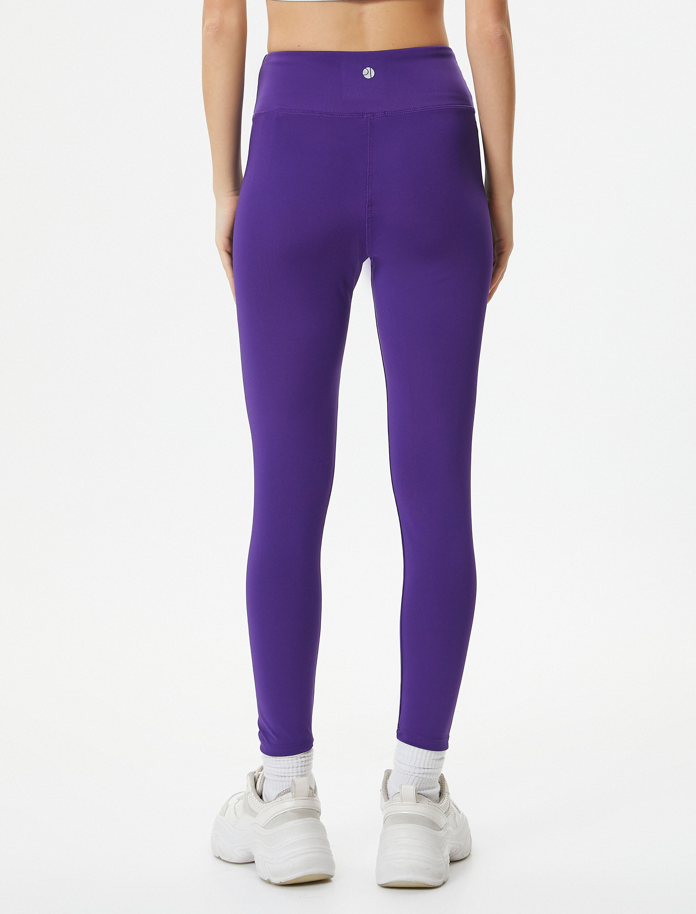   Ekstra Yüksek Bel Spor Tayt Baskı Detaylı Dar Kalıp