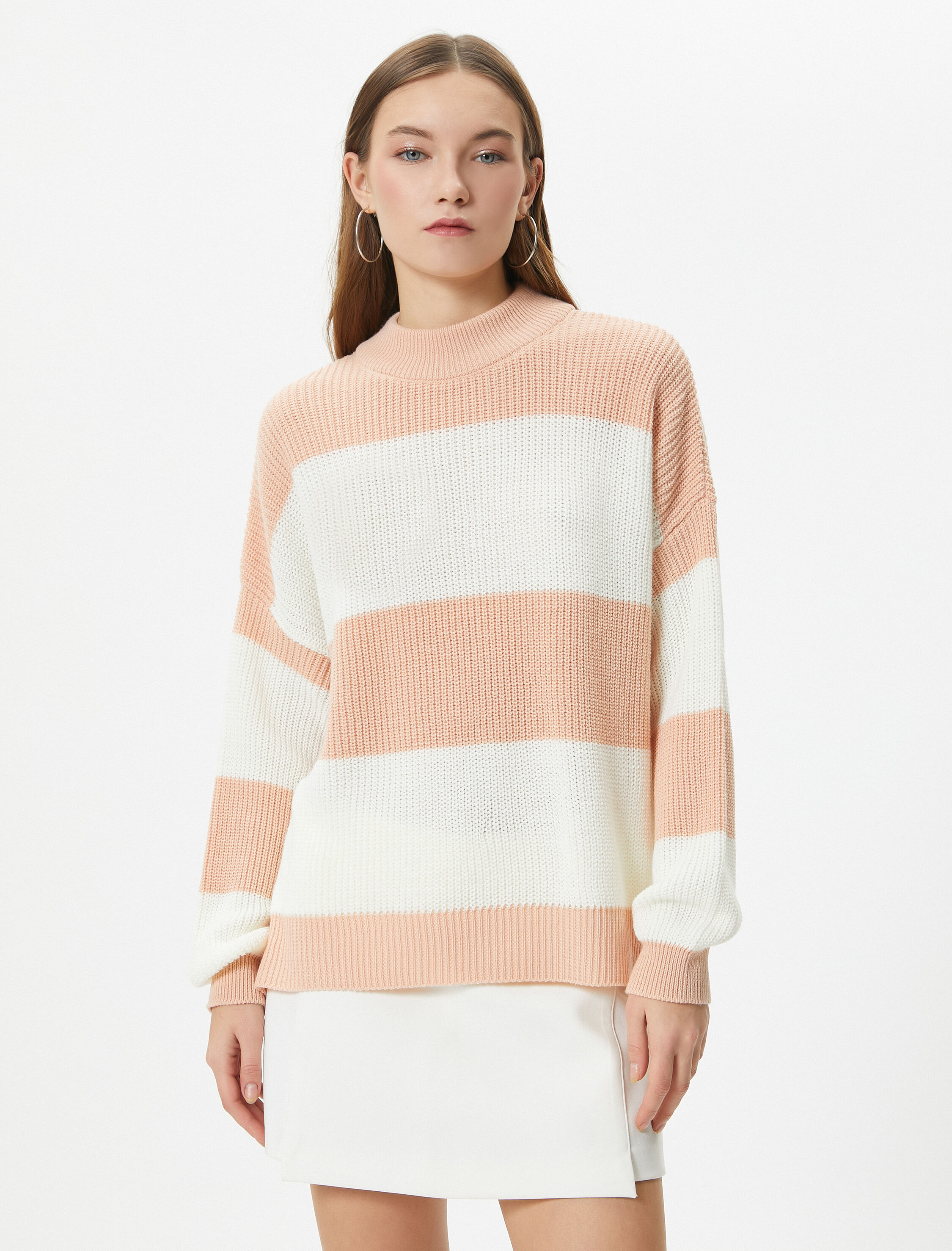 Triko Kazak Uzun Kollu Dik Yaka