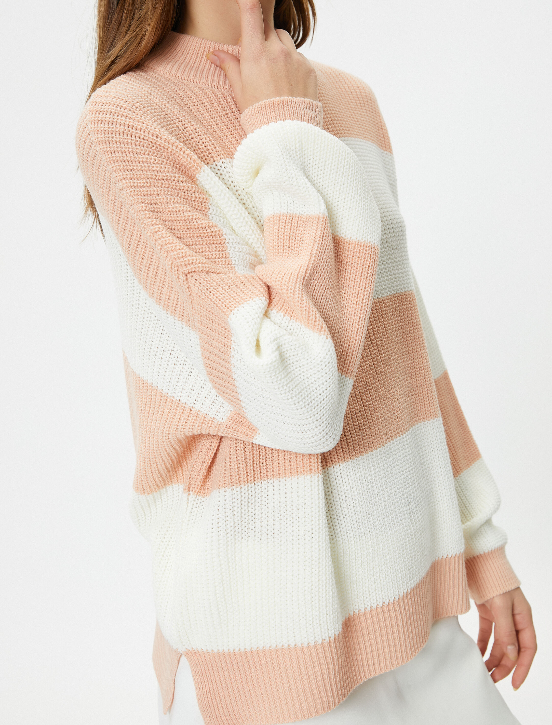 Triko Kazak Uzun Kollu Dik Yaka