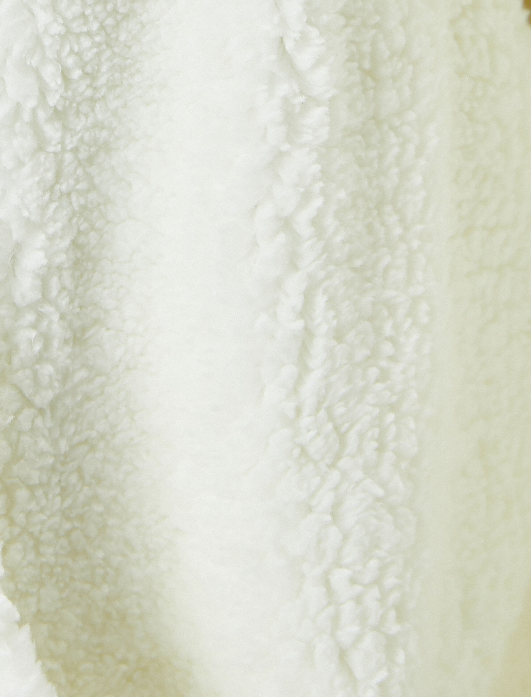   SmileyWorld® Peluş Sweatshirt Lisanslı Yarım Fermuarlı Dik Yaka Arkası İşlemeli Kanguru Cepli