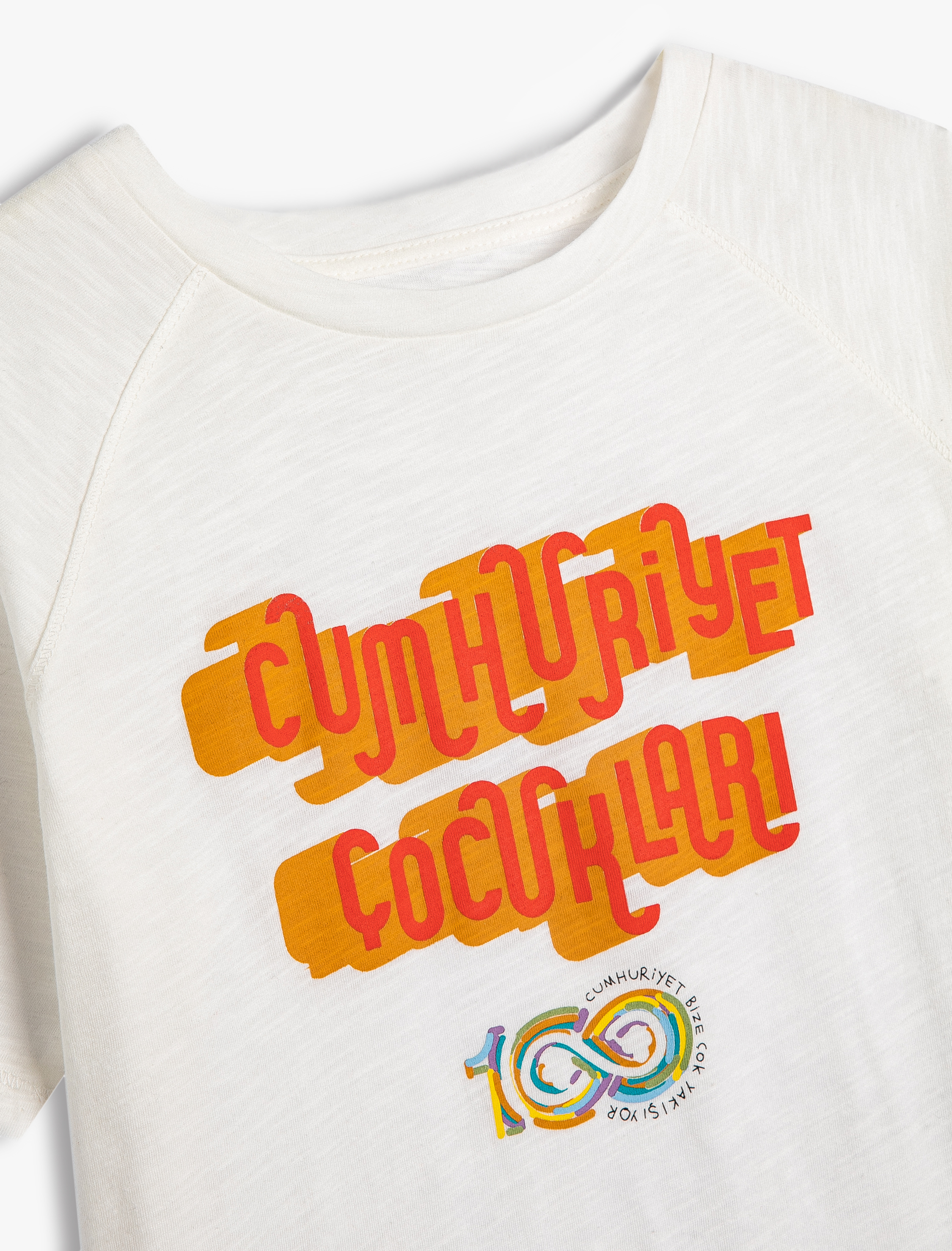  Erkek Çocuk Tişört Kısa Kollu Bisiklet Yaka Pamuklu