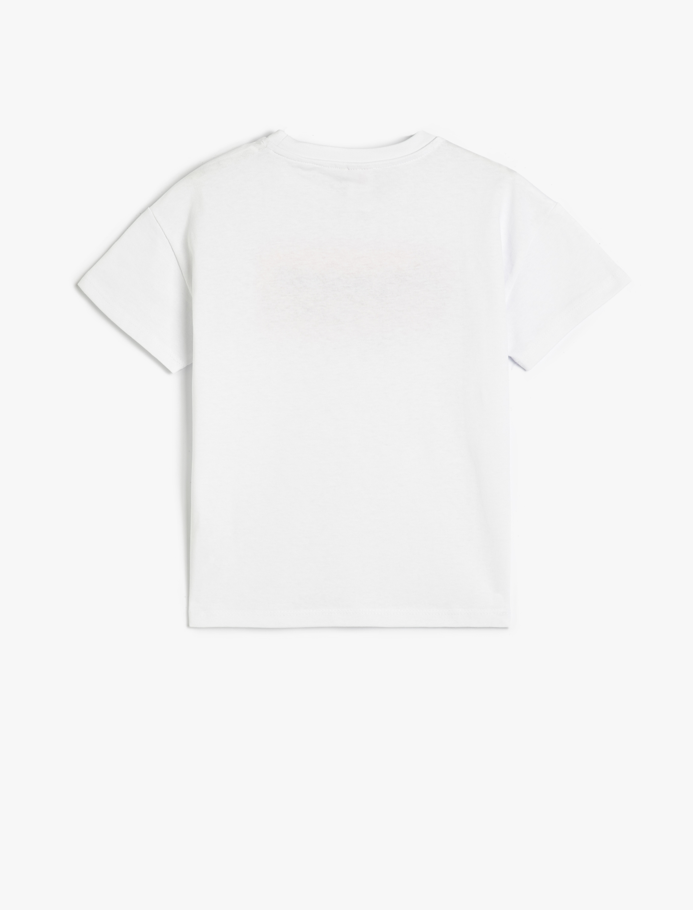  Erkek Çocuk Tişört Atatürk Pul-Payet İşlemli Kısa Kollu Pamuklu