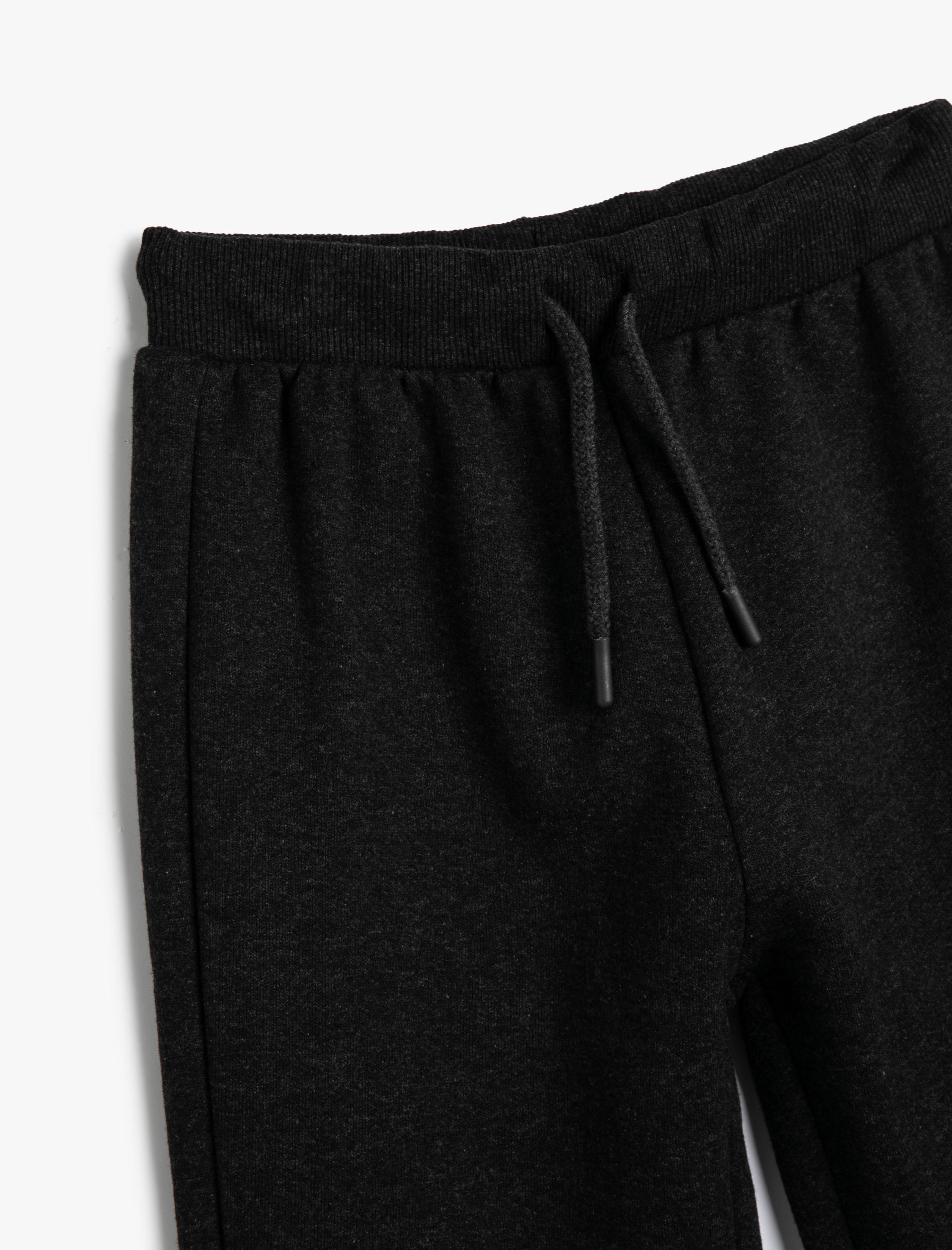  Erkek Çocuk Jogger Eşofman Altı Beli Bağcıklı Paçası Lastikli Şardonlu